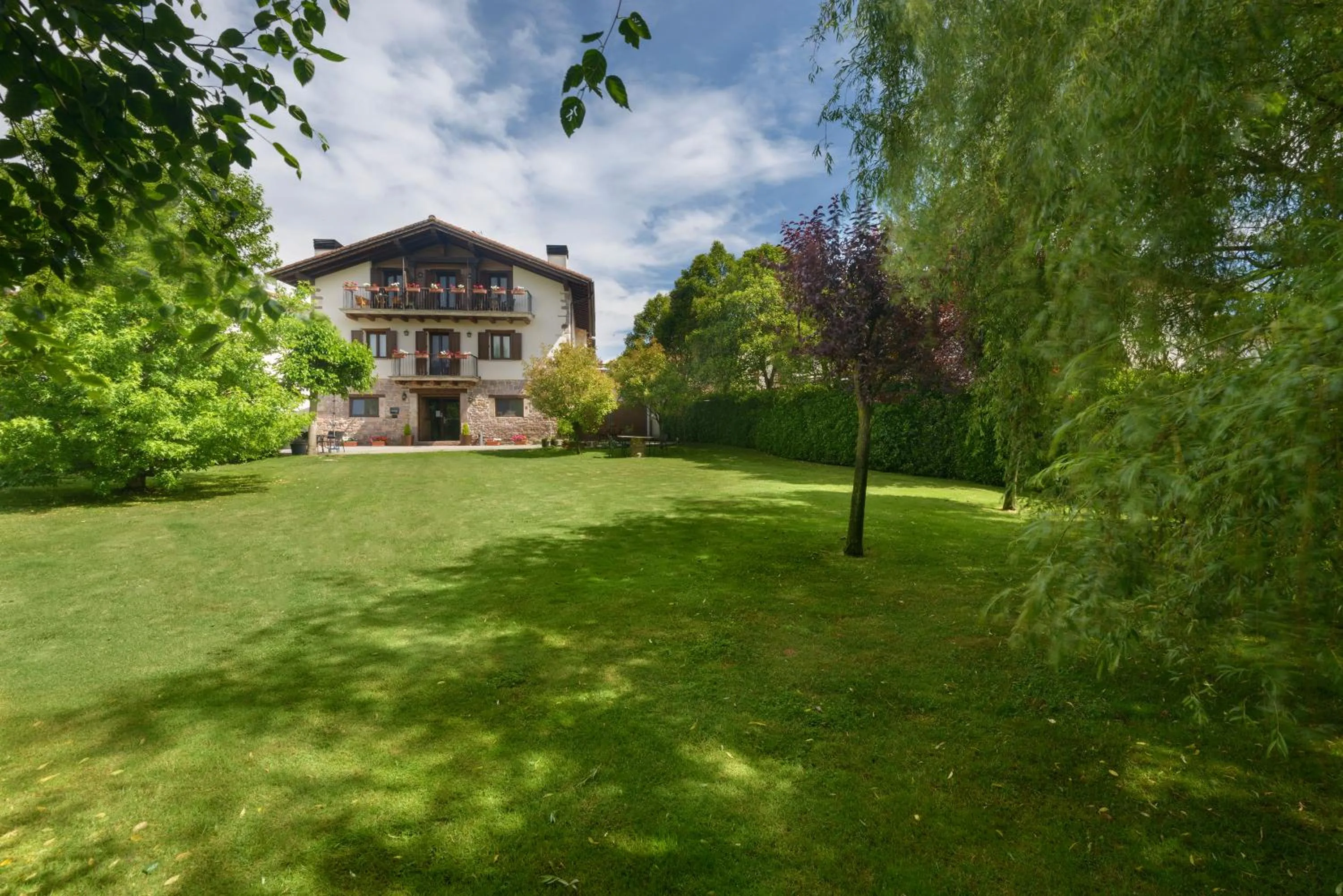 Property building in Hotel Rural Iribarnia