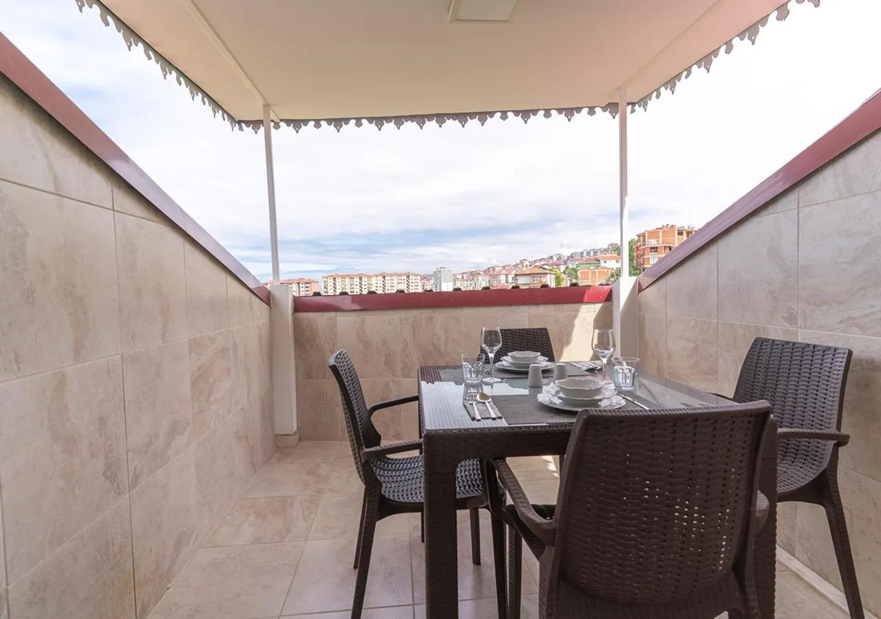 Balcony/Terrace in Umut Apartments
