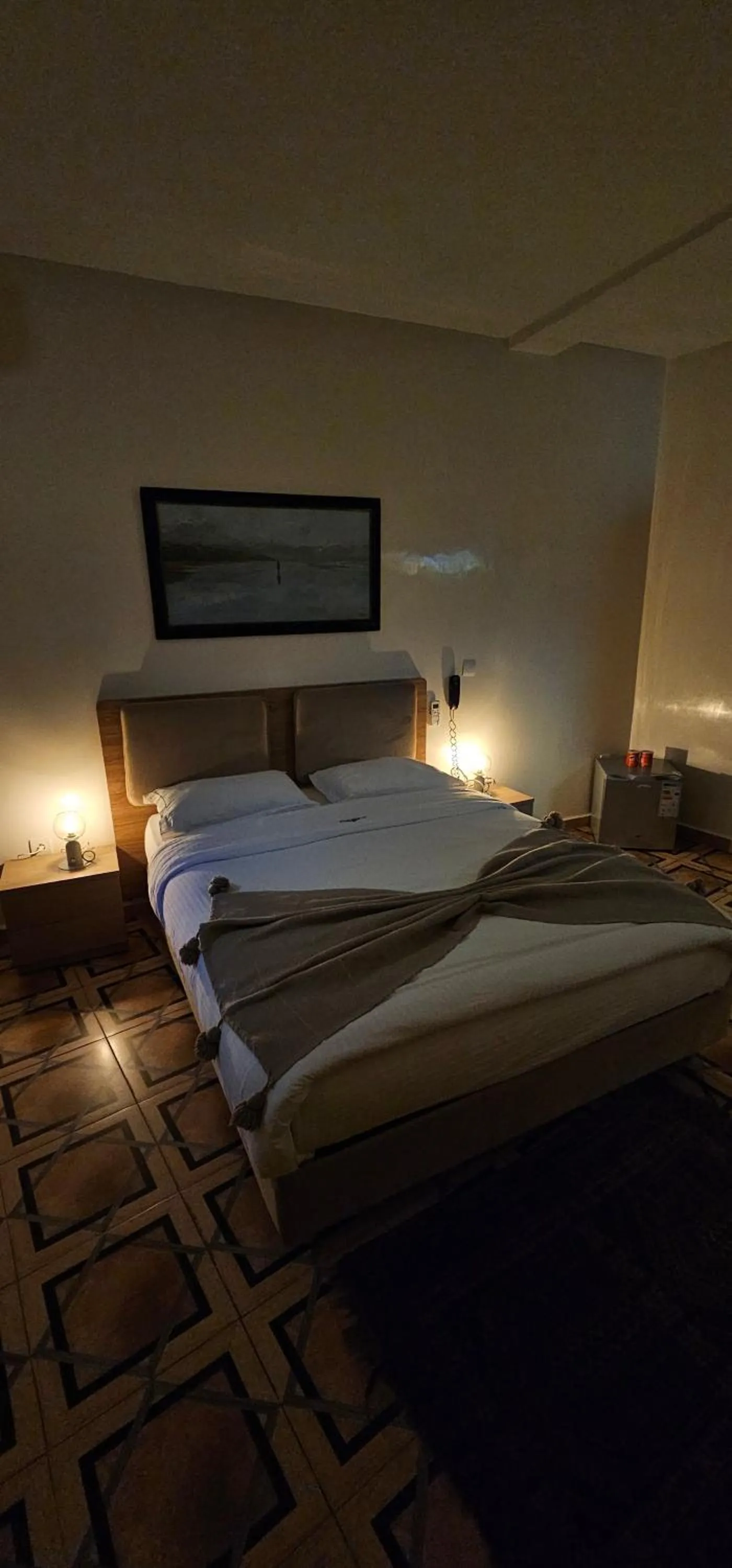 Bedroom, Bed in Ryad 91