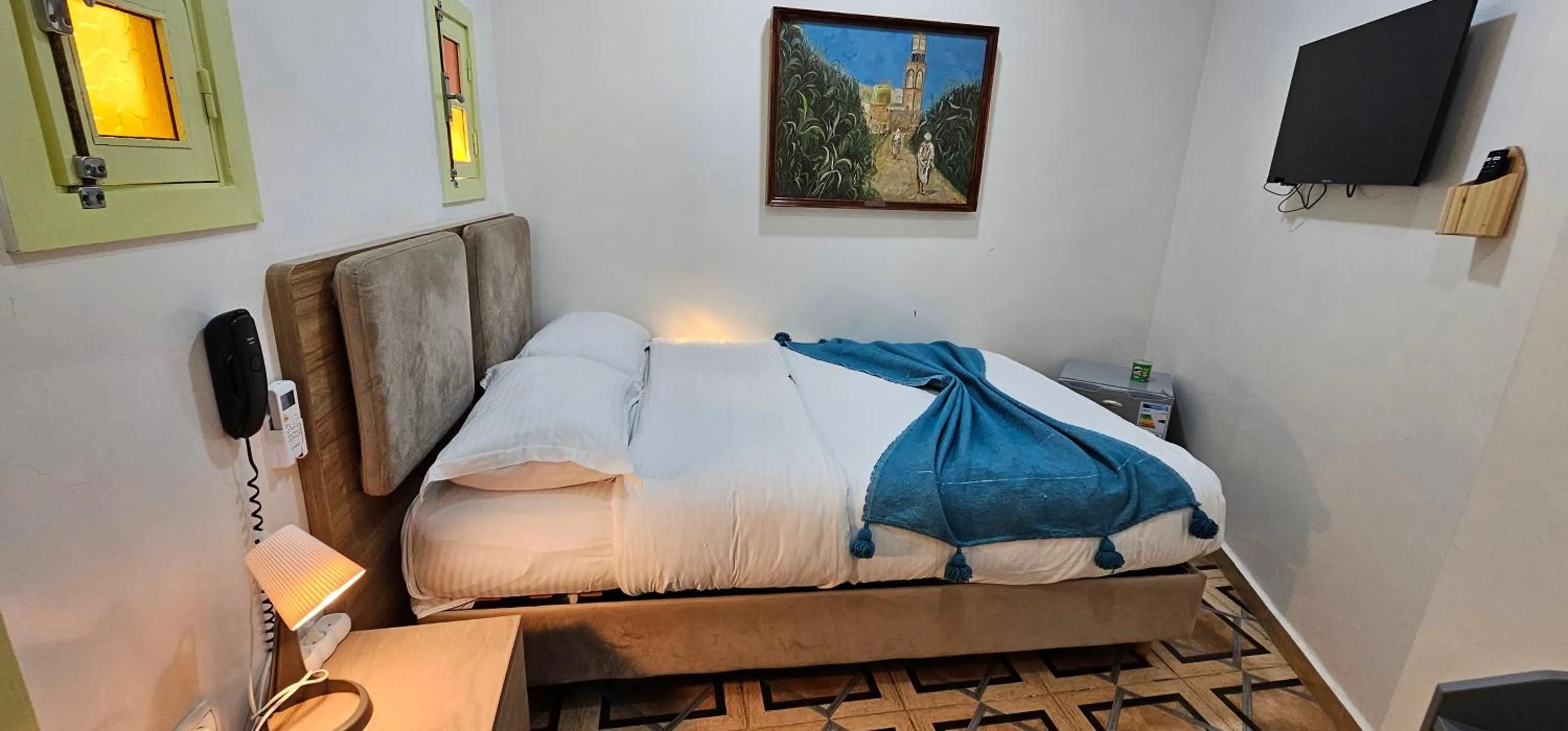 Bedroom, Bed in Ryad 91