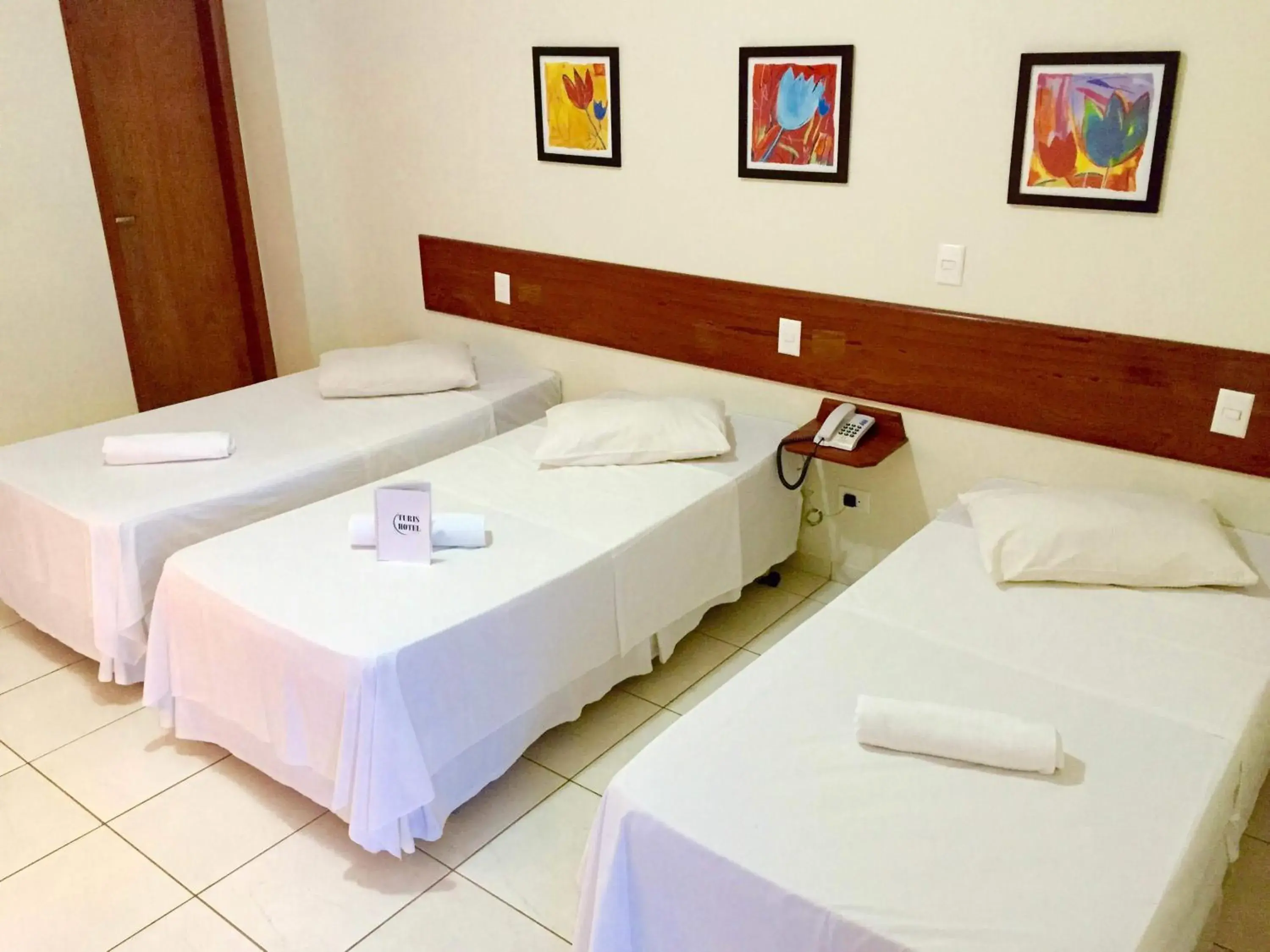 Bed in Turis Hotel Centro Bed in Turis Hotel Centro