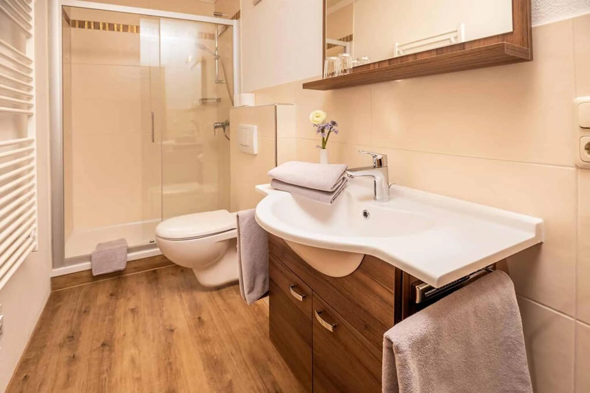 Bathroom in Pension Silberbauer