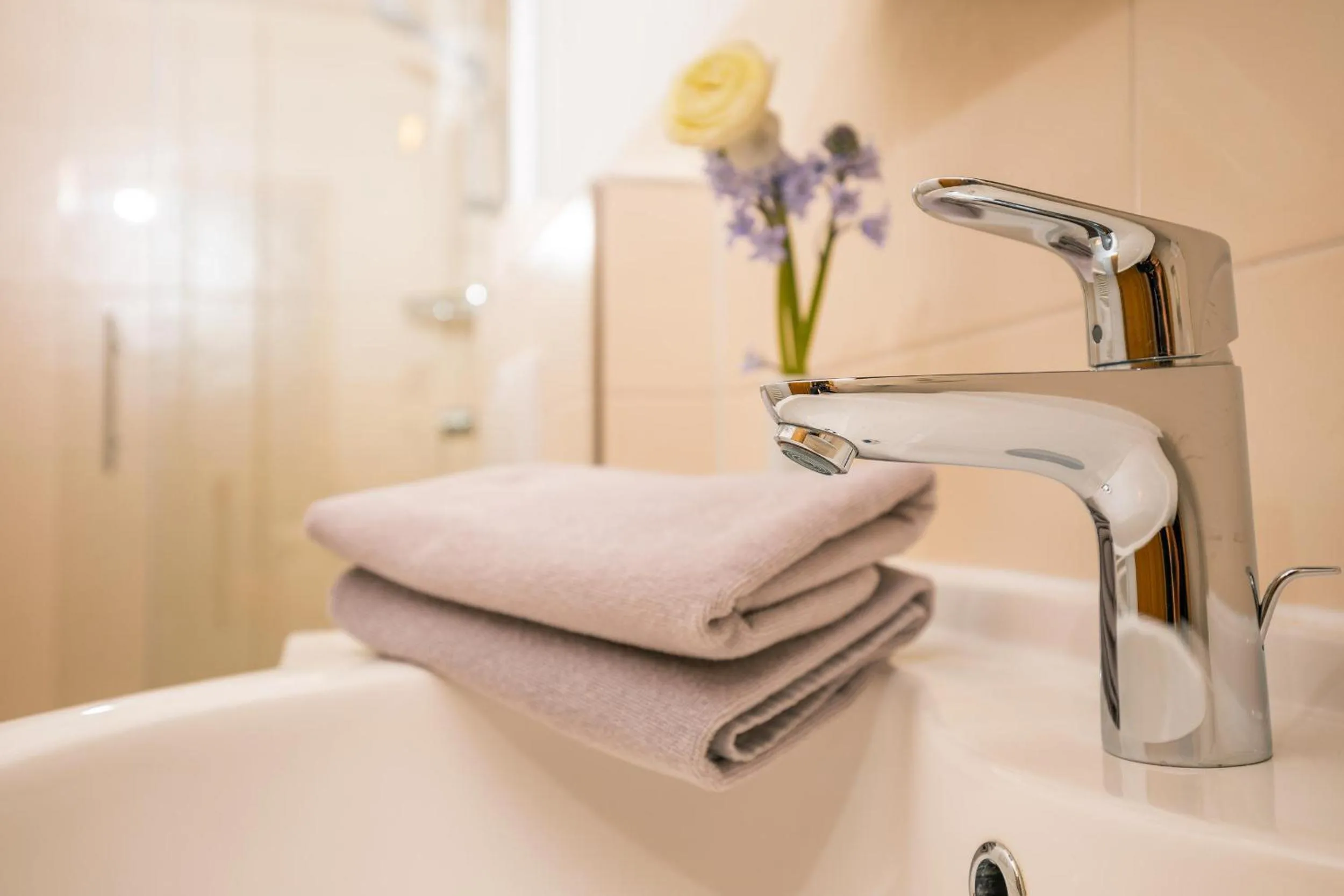 Bathroom in Pension Silberbauer