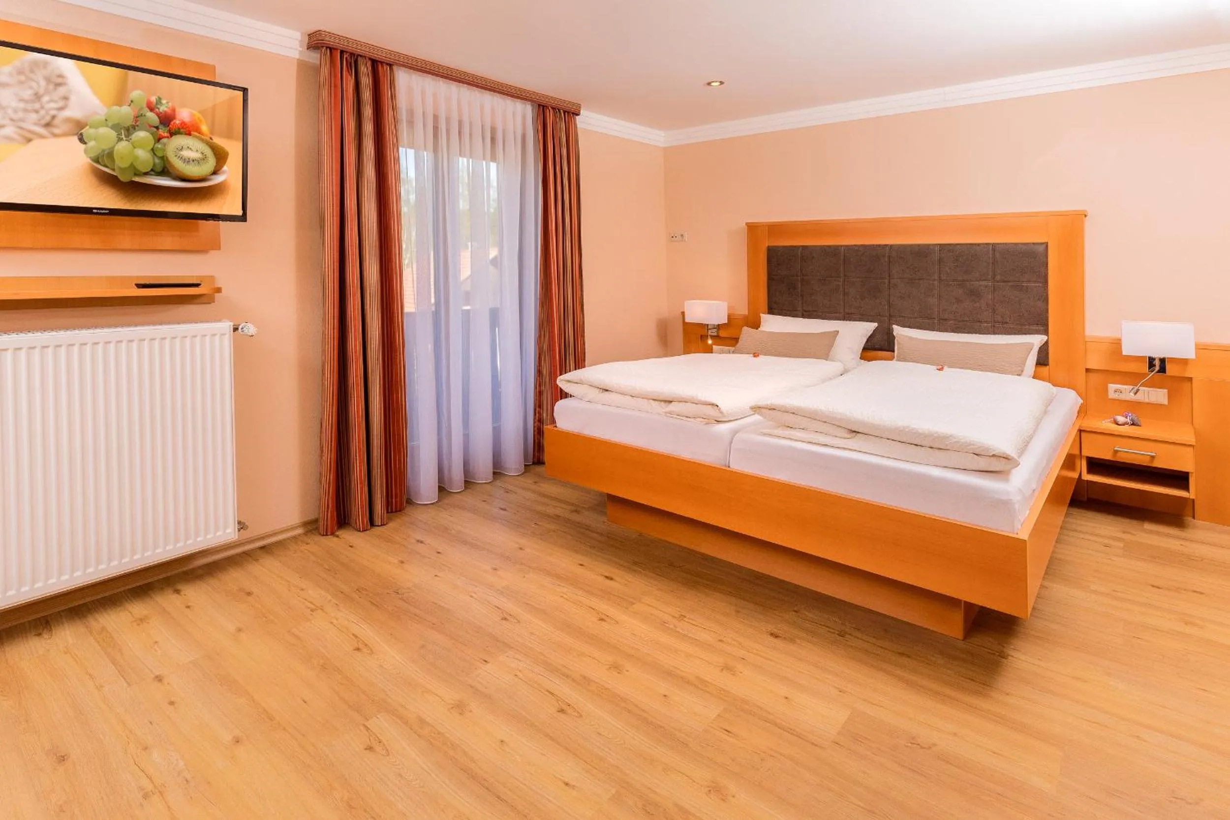 TV and multimedia, Bed in Pension Silberbauer