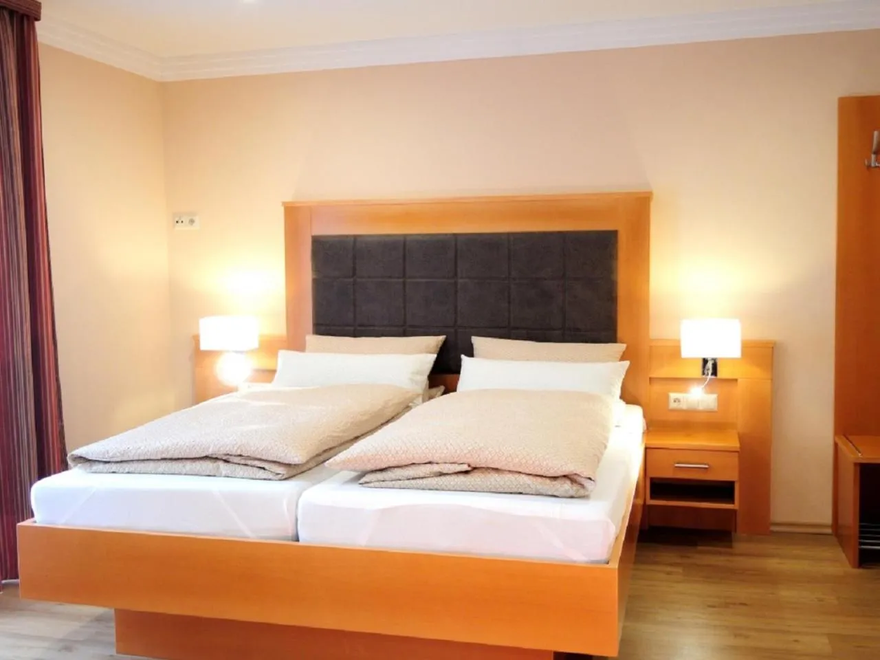 Bed in Pension Silberbauer