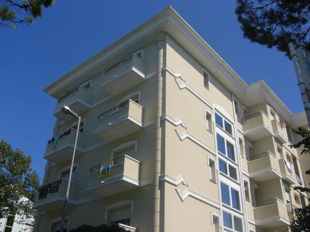 Property building in Hotel Moresco Riccione - Piscina Beach Village