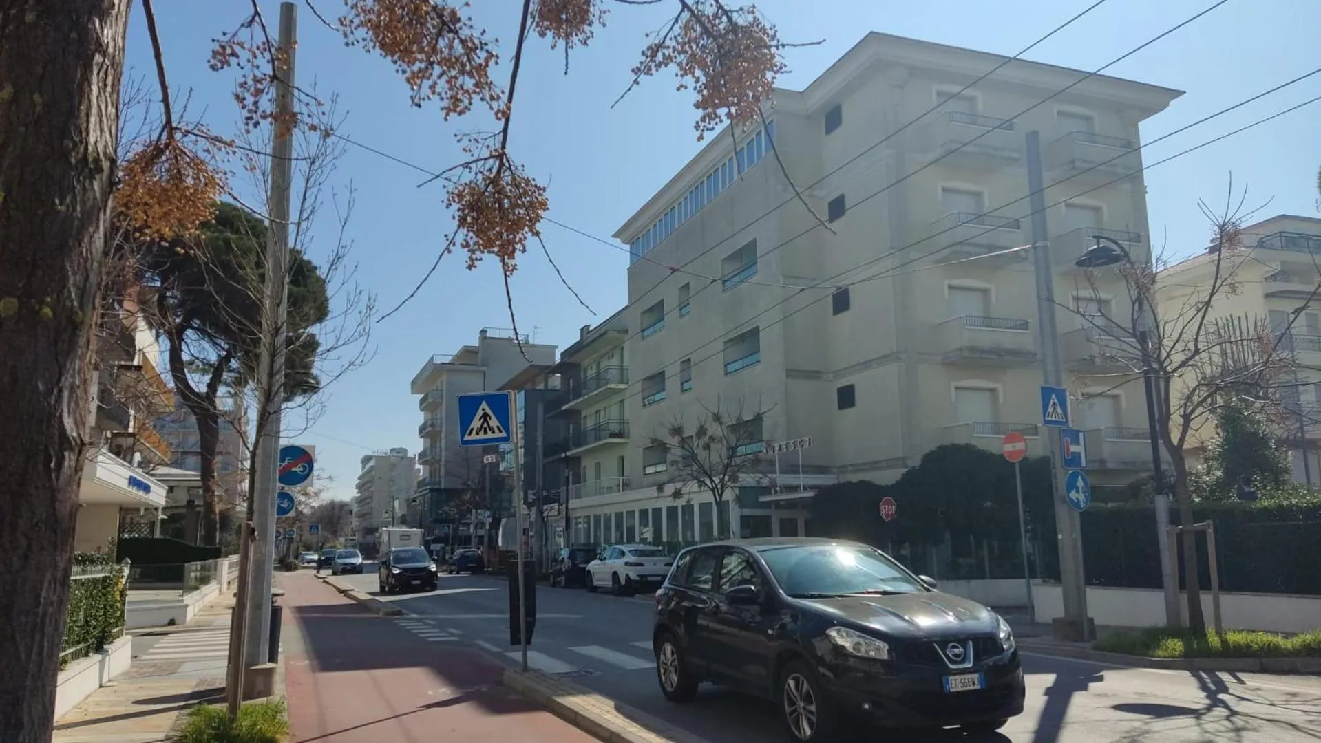 Property building in Hotel Moresco Riccione - Piscina Beach Village