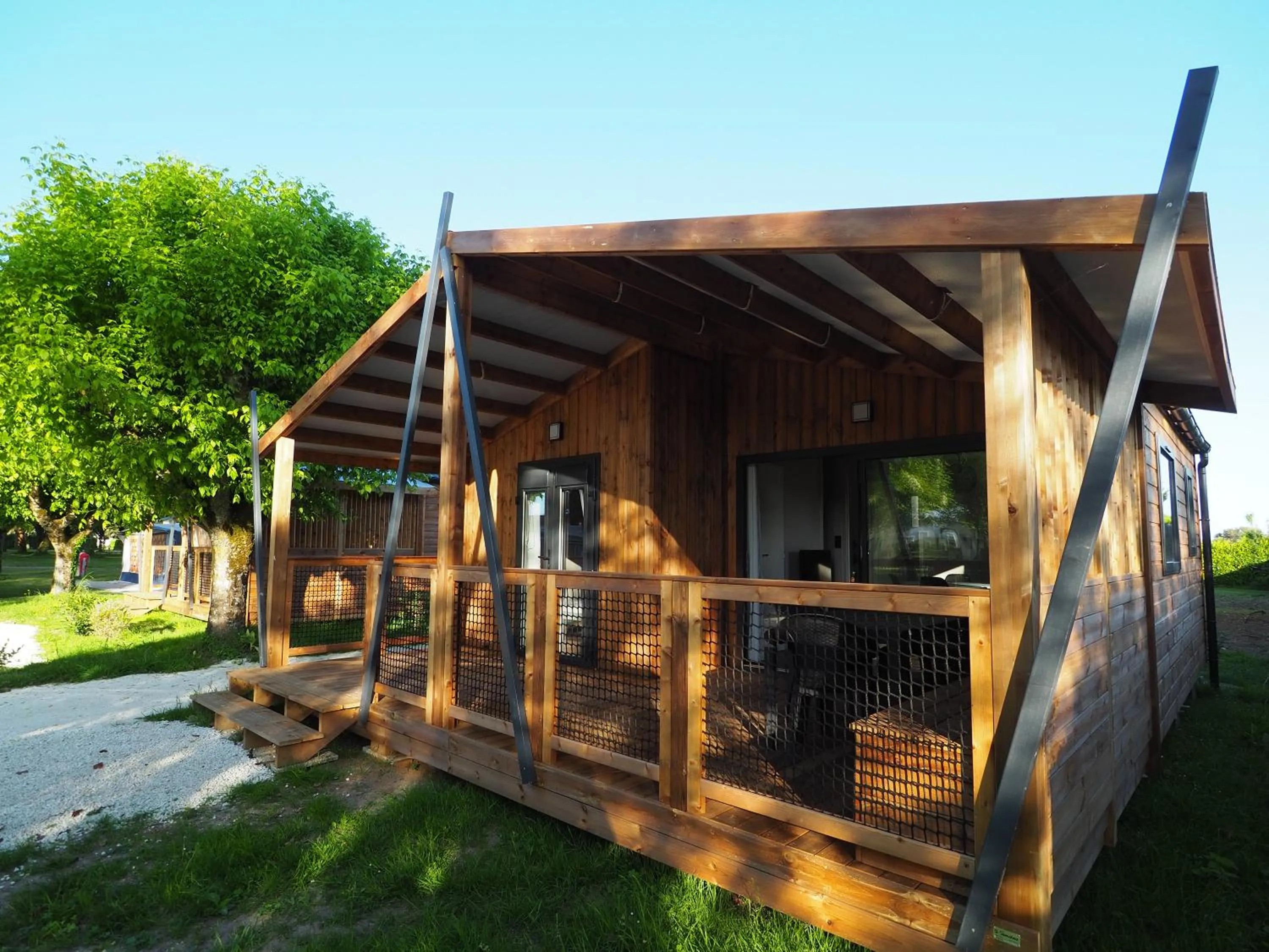 Chalet in Camping Le Sorlut