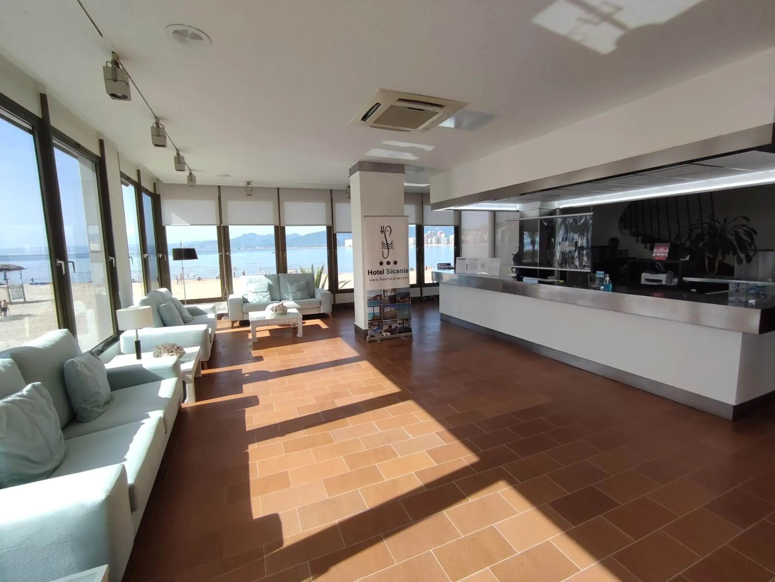 Lobby or reception in Hotel Sicania Lobby or reception in Hotel Sicania