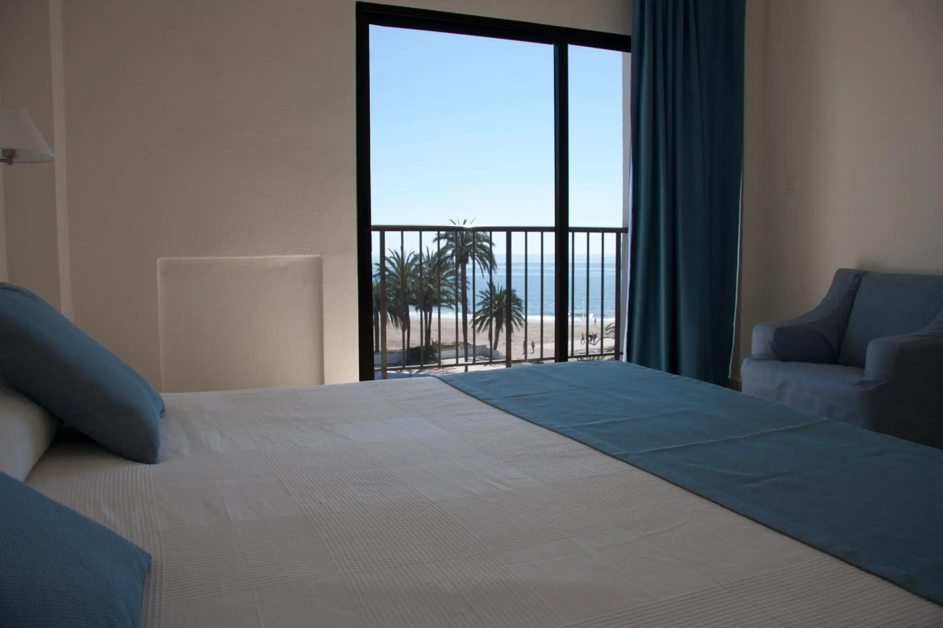 Pool view in Hotel Sicania Pool view in Hotel Sicania