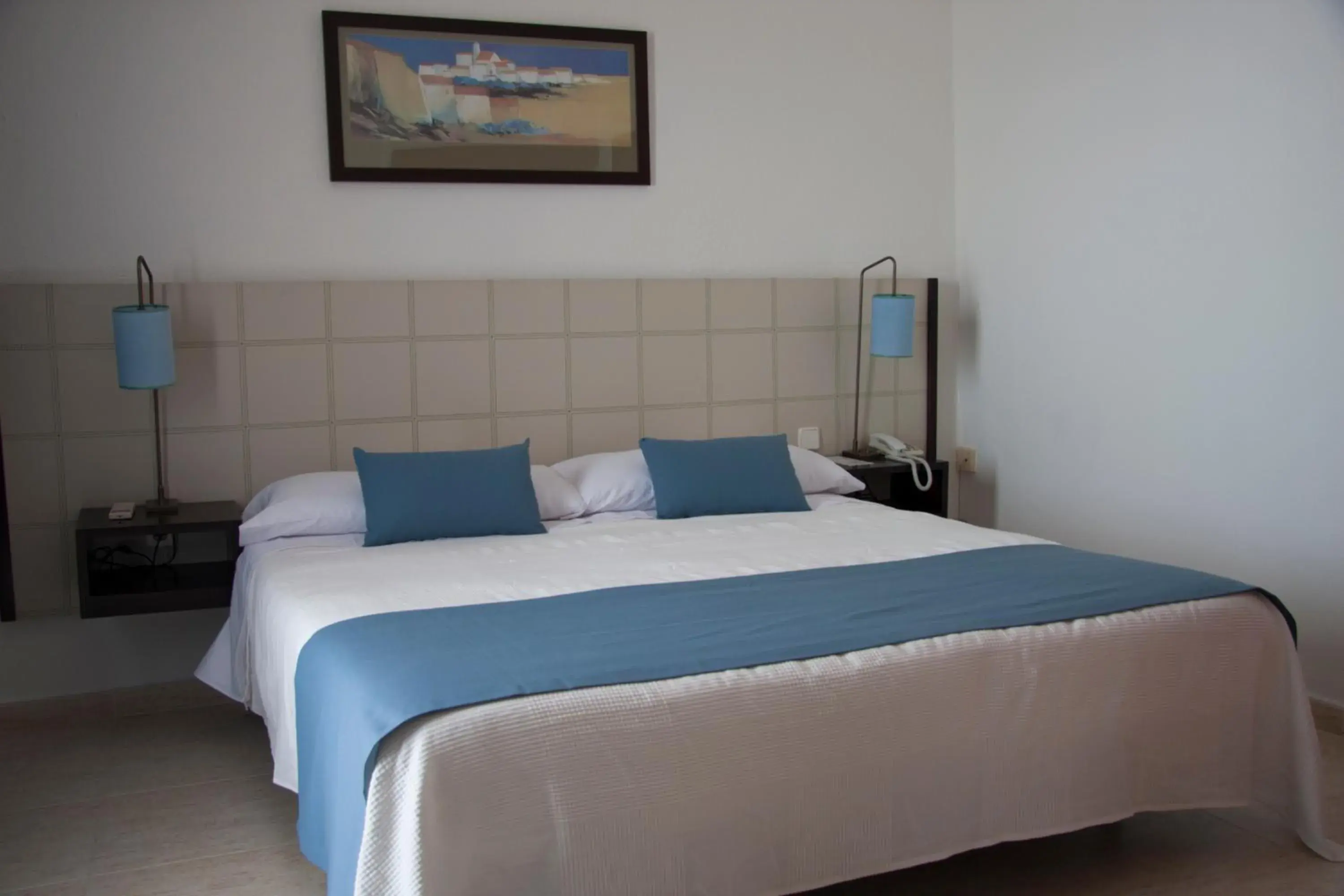 Bed in Hotel Sicania Bed in Hotel Sicania