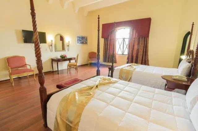 Bed in Hotel Castillo de Santa Cecilia