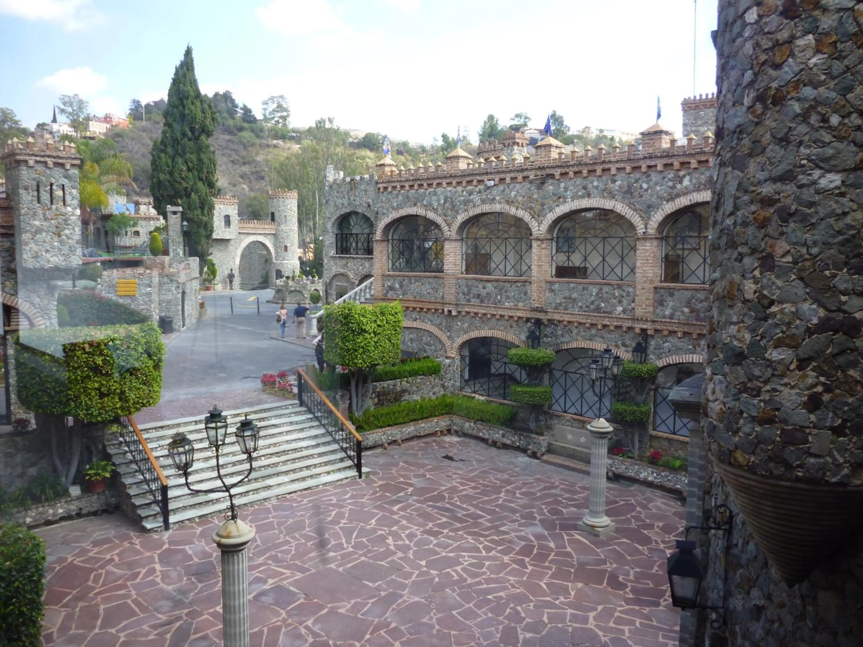 Facade/entrance in Hotel Castillo de Santa Cecilia