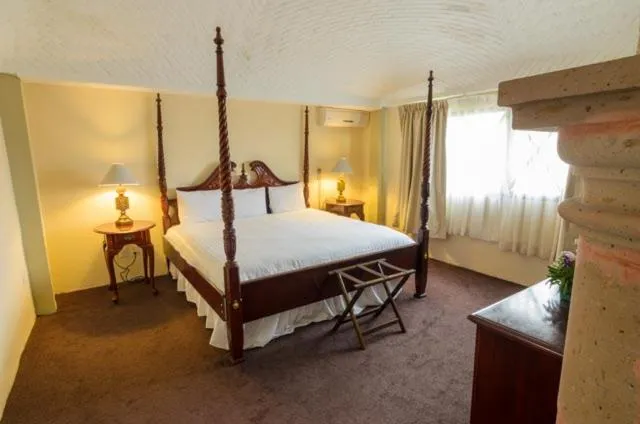 Bed in Hotel Castillo de Santa Cecilia