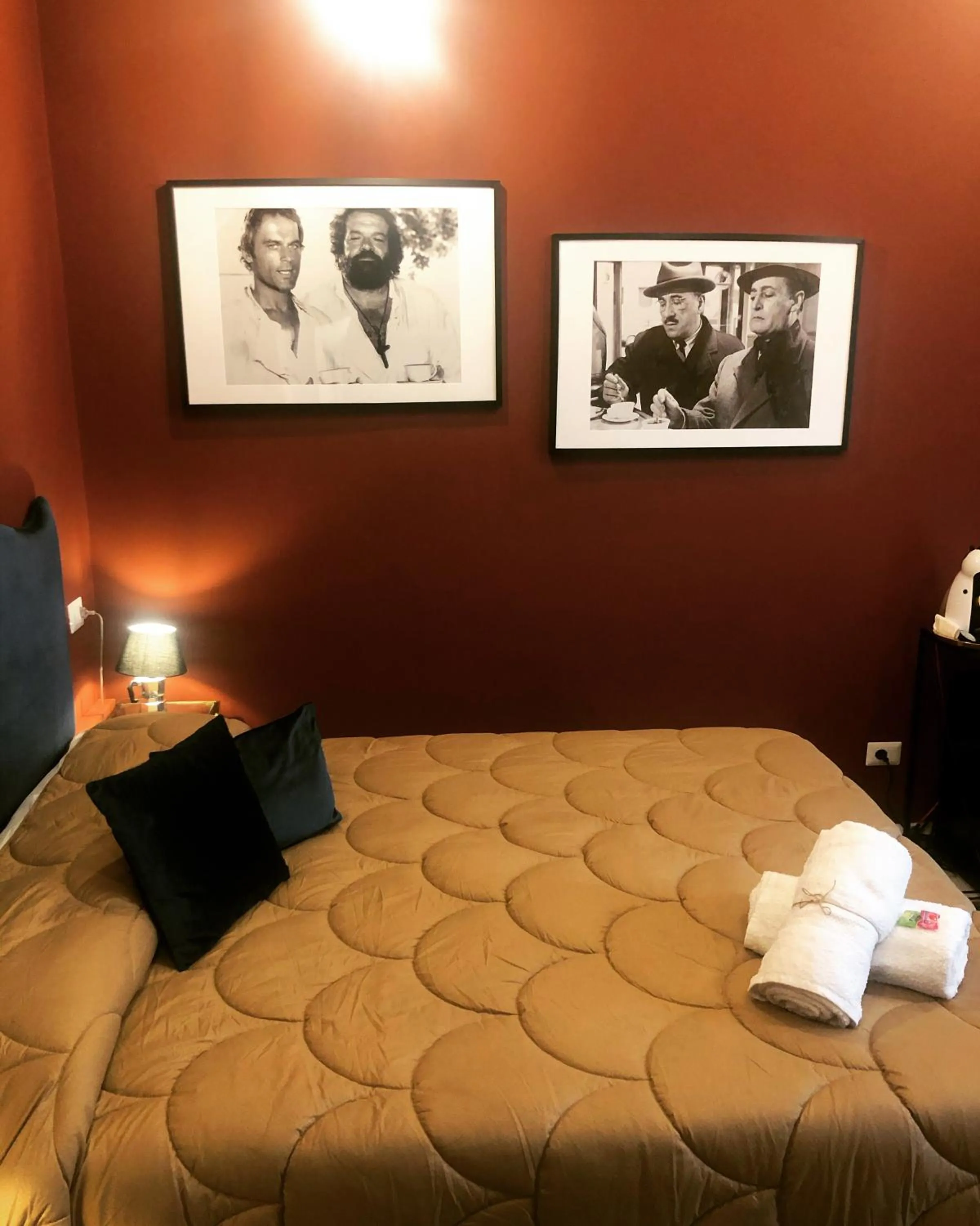 Bedroom, Bed in aroma - Neapolitan BnB