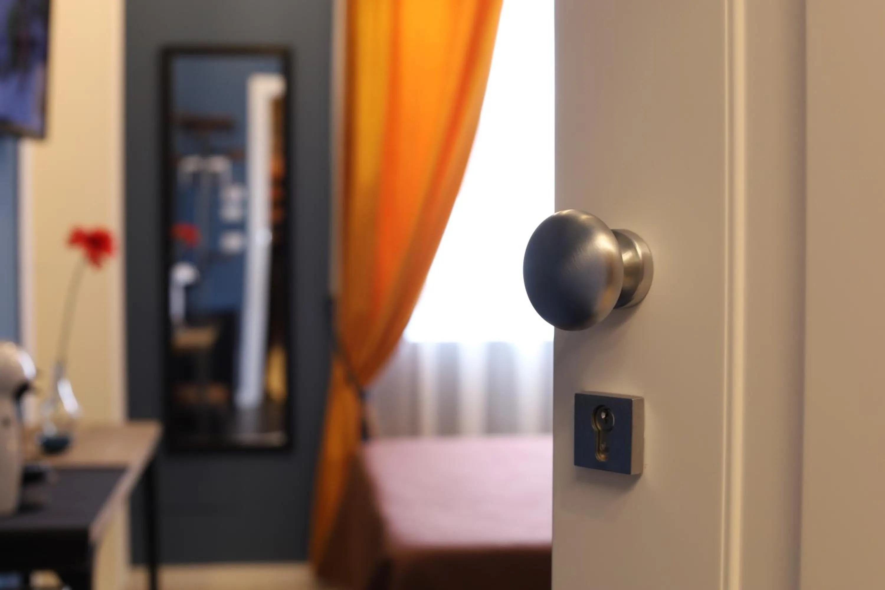 Bedroom, Bed in aroma - Neapolitan BnB