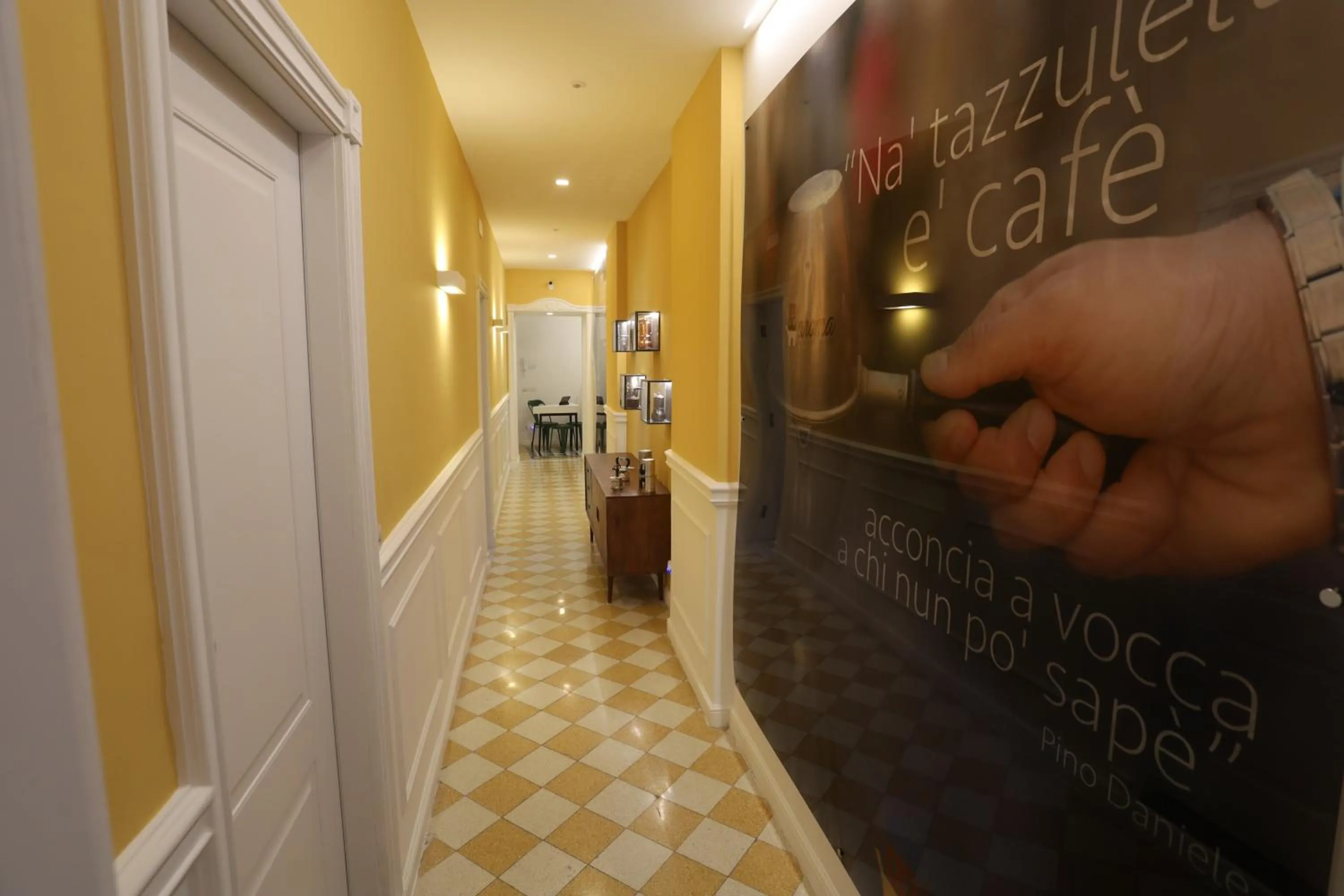 Seating area in aroma - Neapolitan BnB