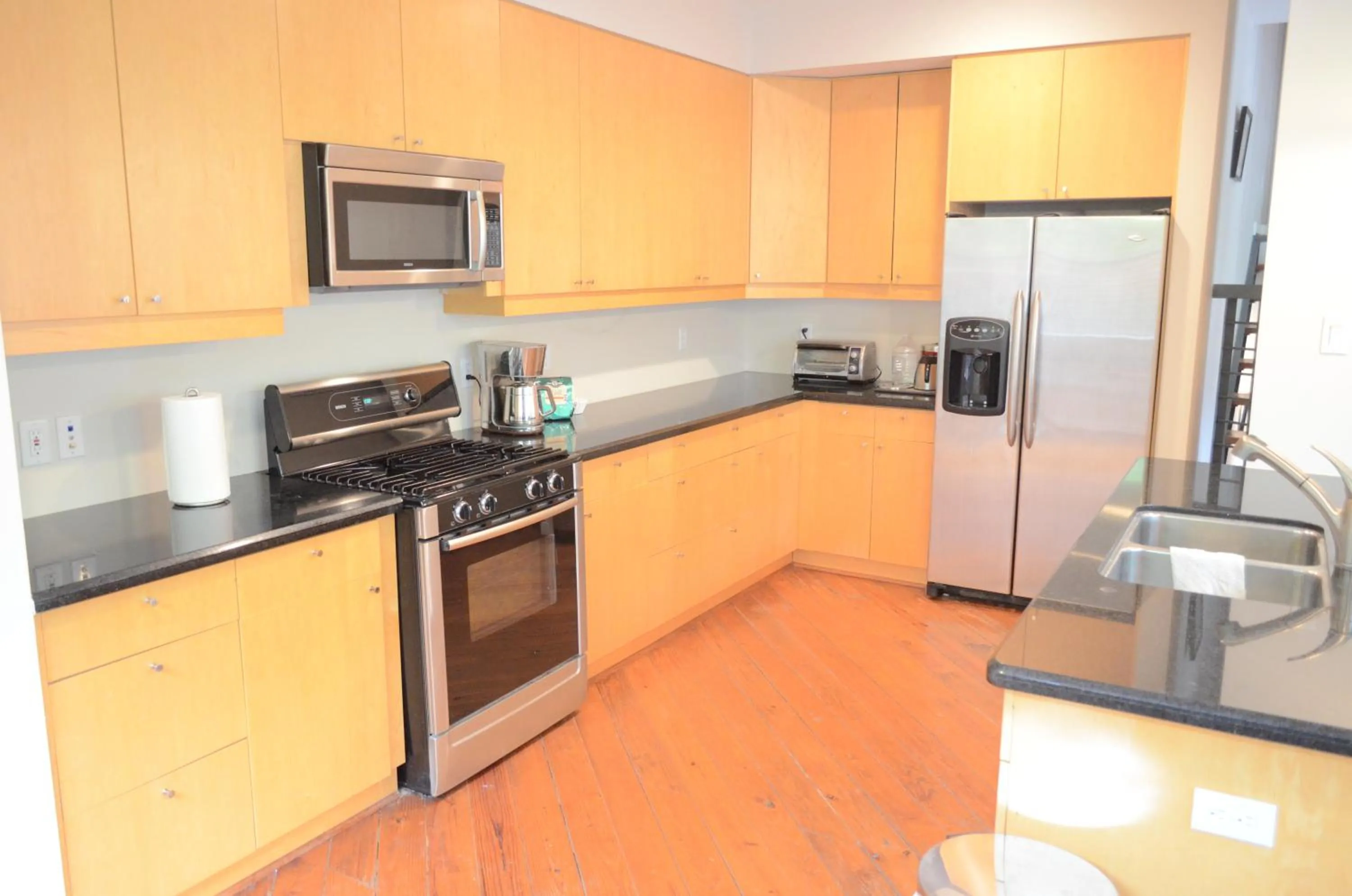 Living room in Modern B & B