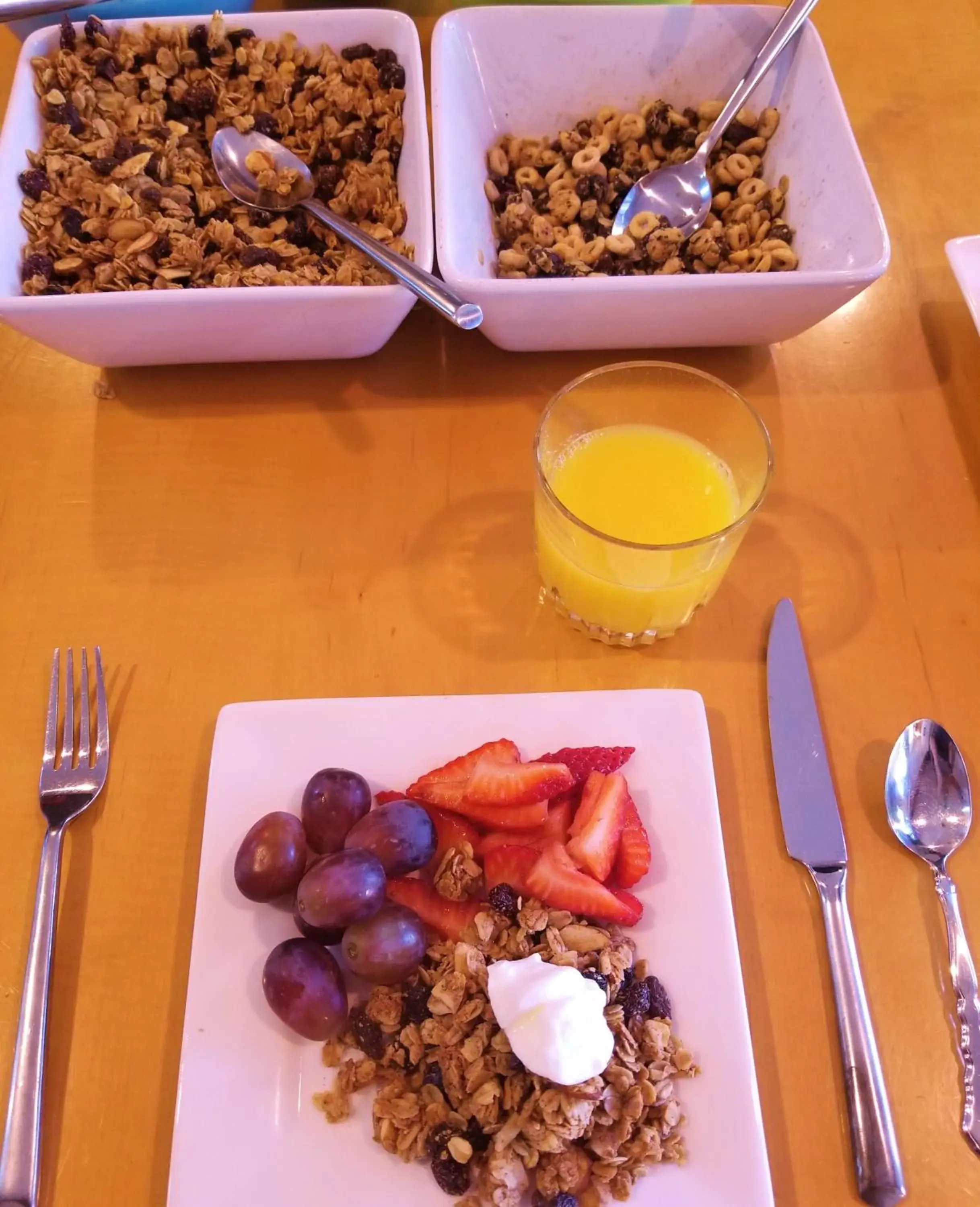 Food in Modern B & B Food in Modern B & B