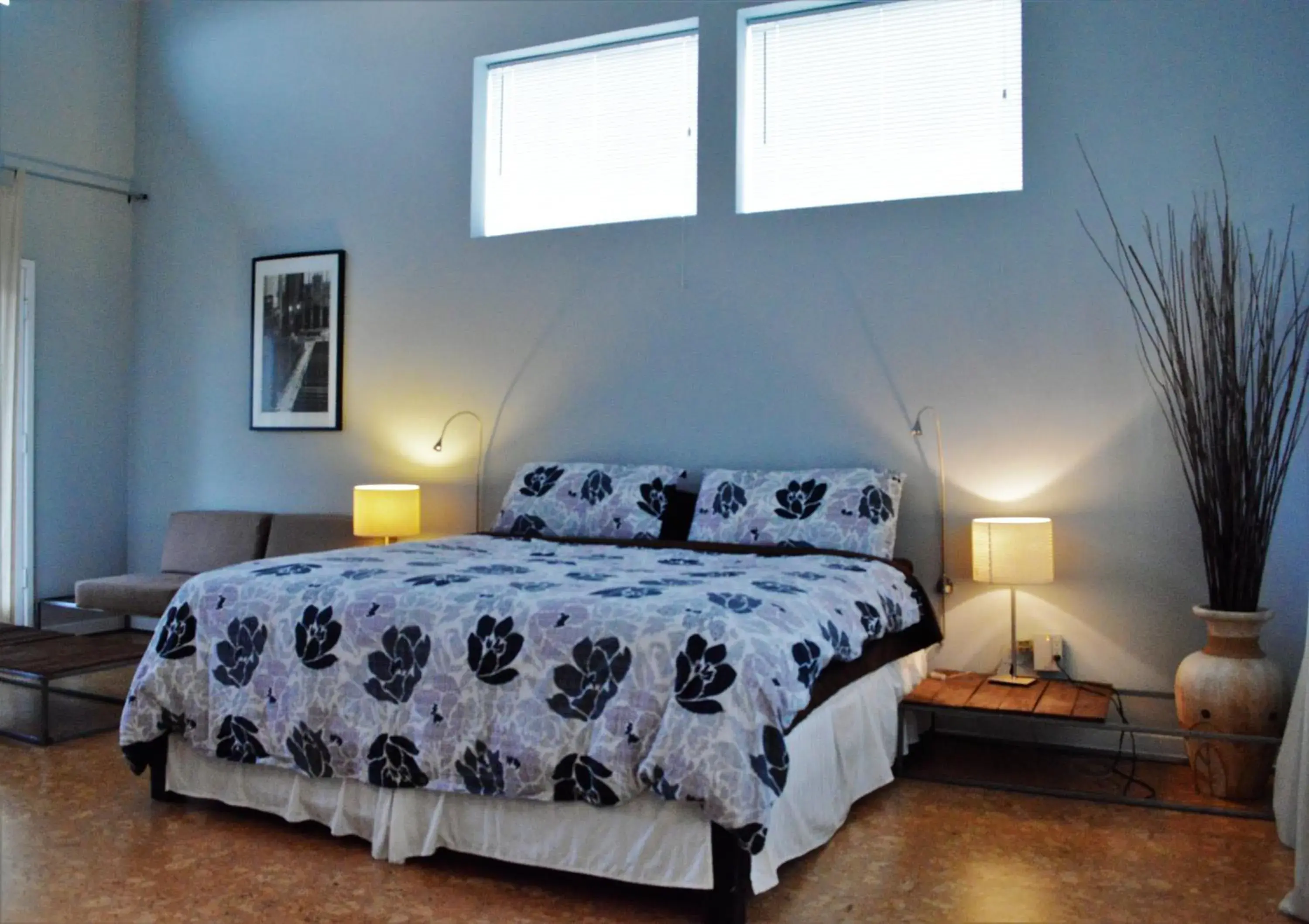 Bed in Modern B & B Bed in Modern B & B