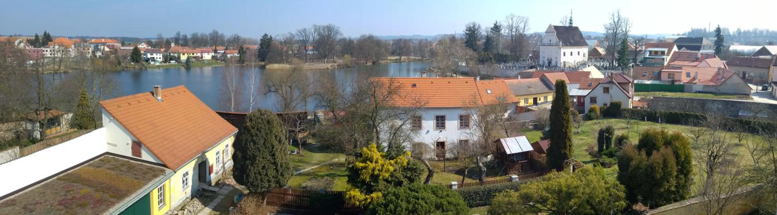 Garden view in B&B Nika