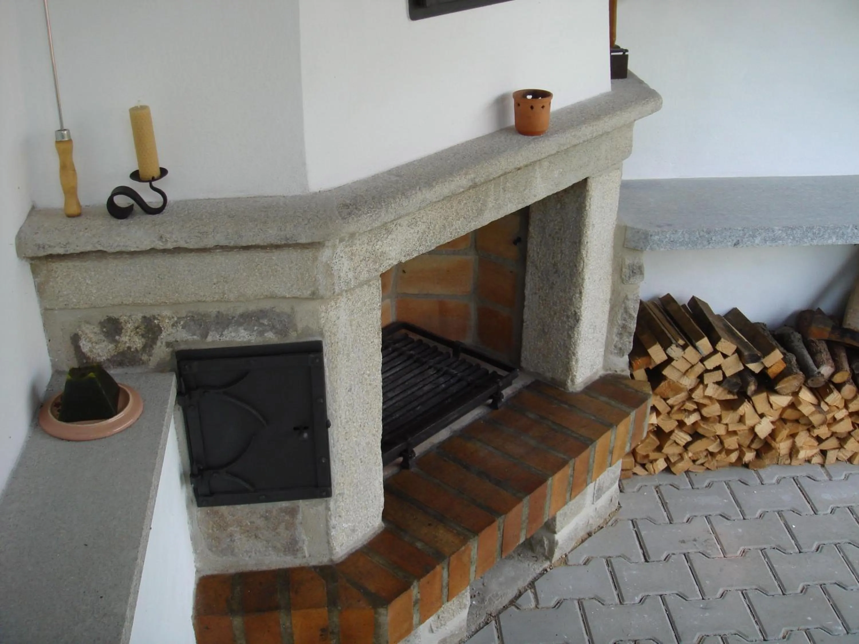 BBQ facilities in B&B Nika