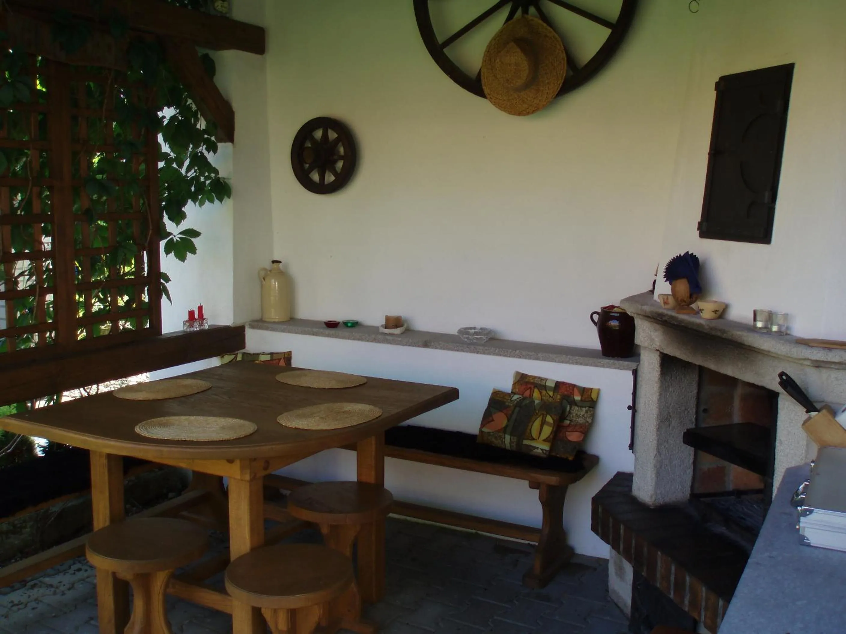 Garden in B&B Nika