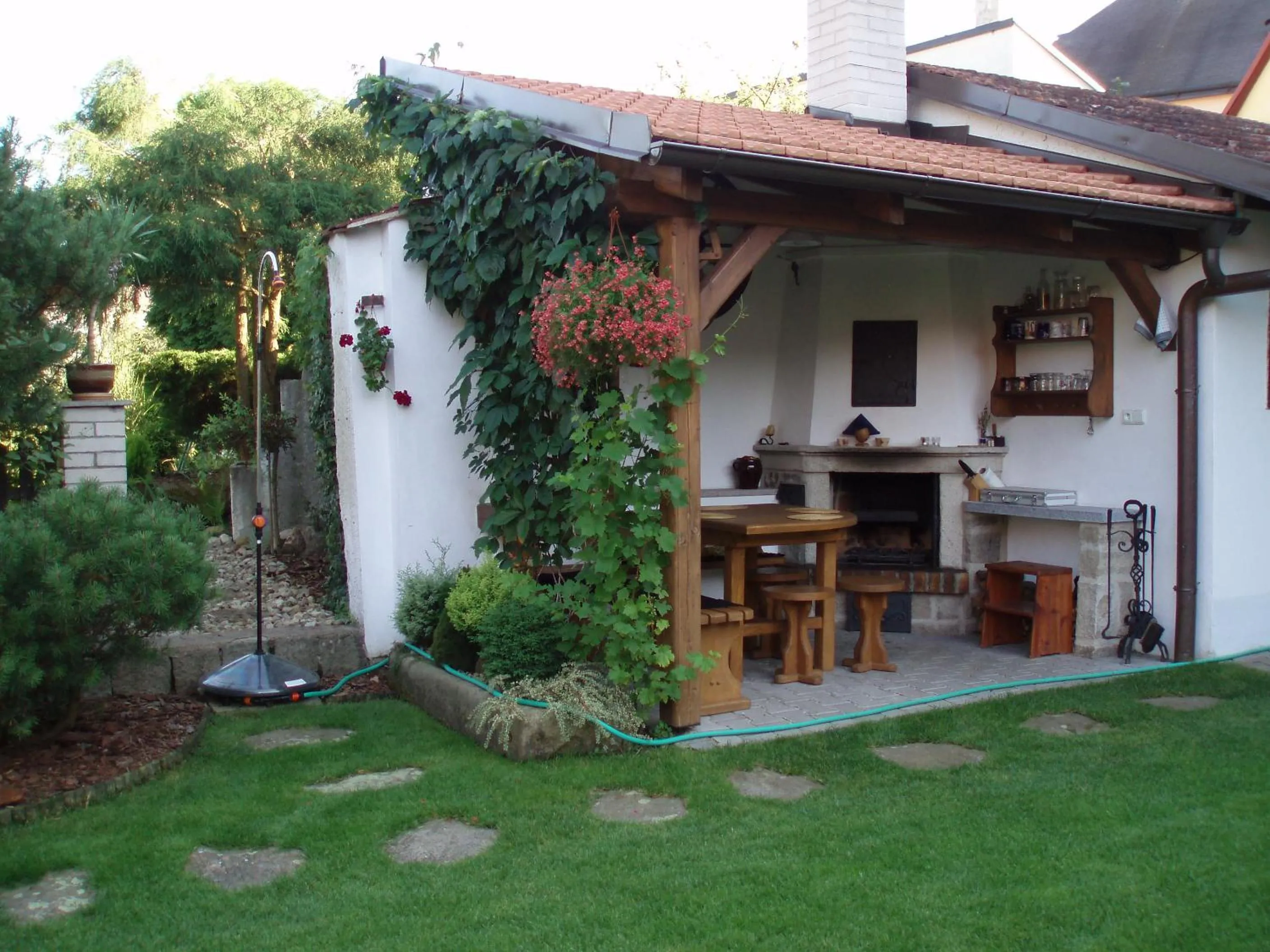 BBQ facilities in B&B Nika
