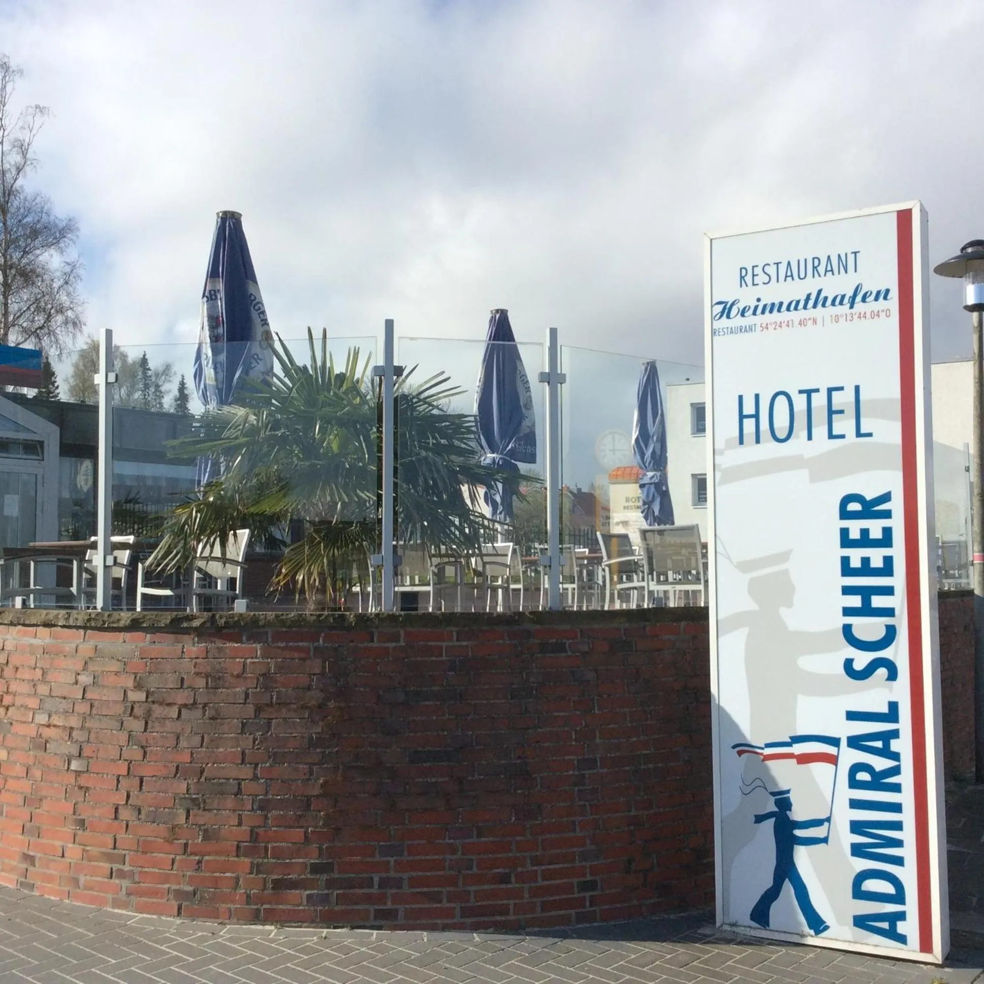 Property building in Hotel Admiral Scheer