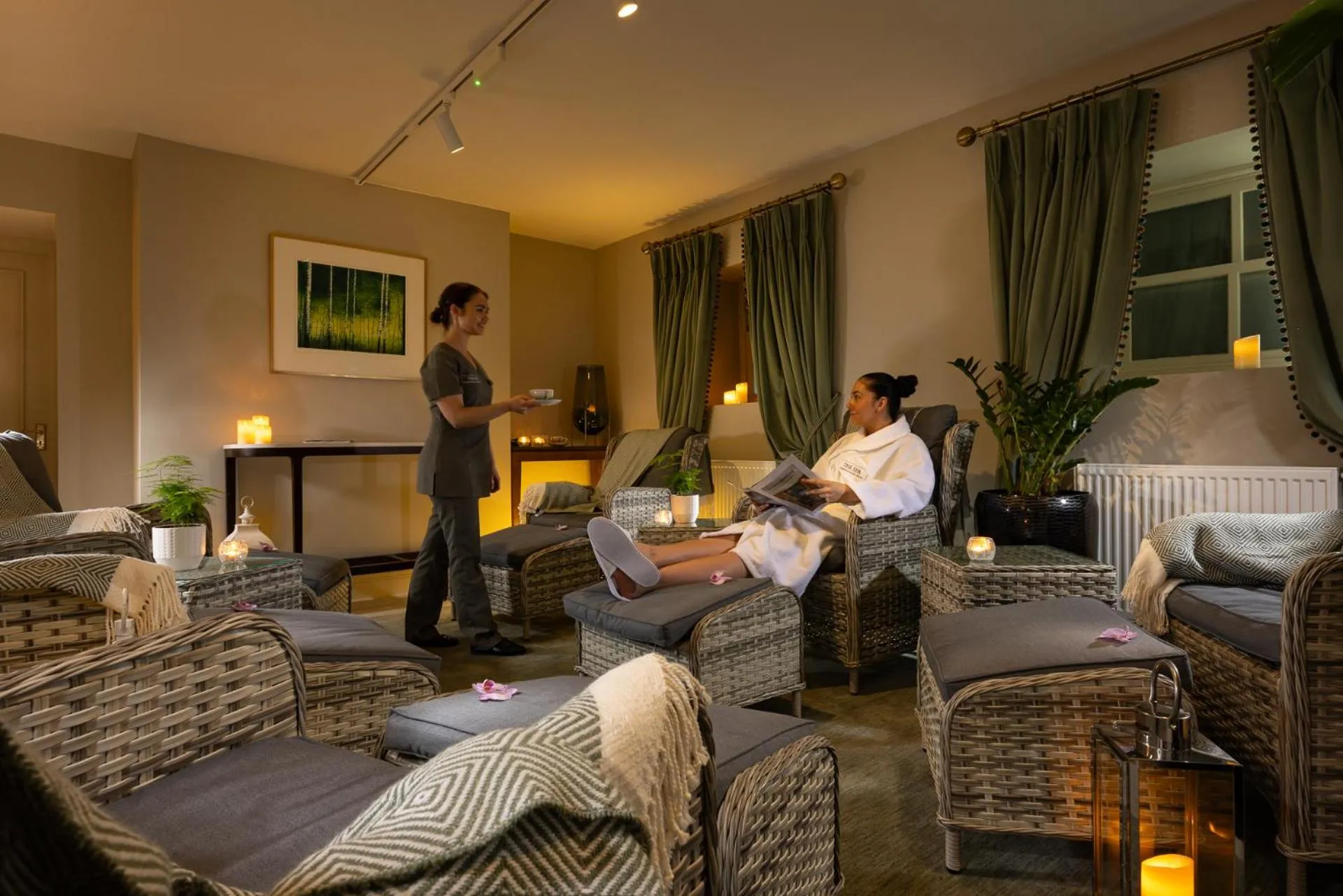 Spa and wellness centre/facilities in Tulfarris Hotel and Golf Resort
