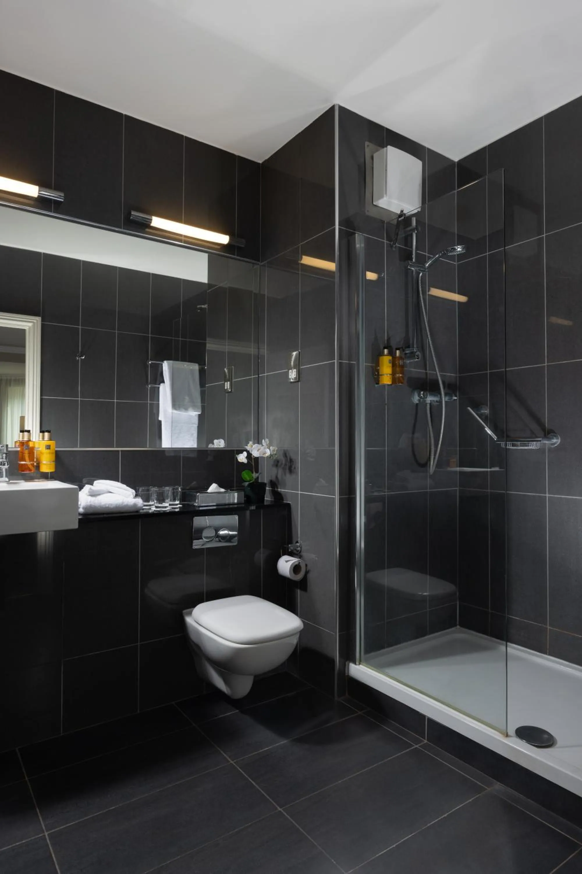 Shower in Tulfarris Hotel and Golf Resort