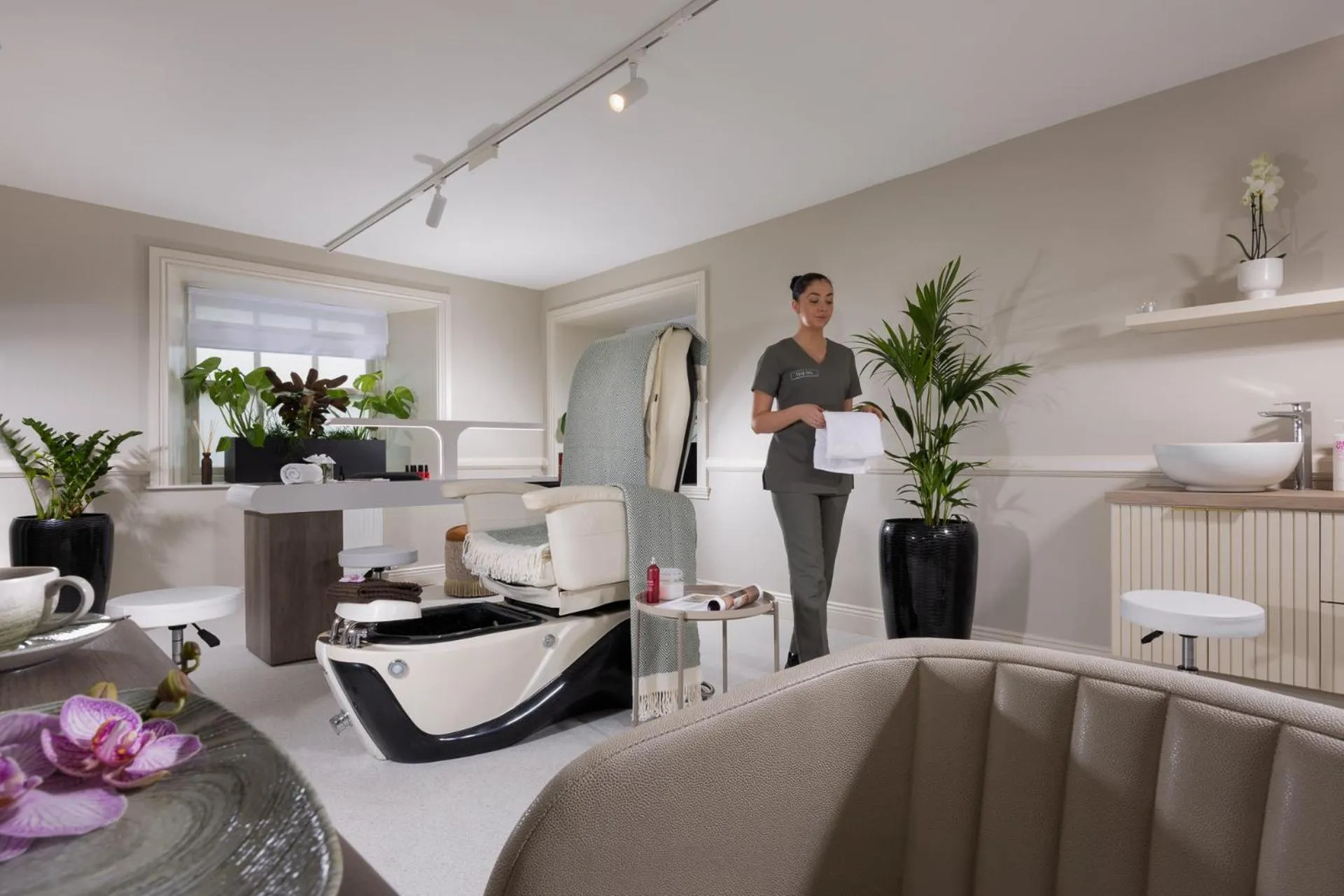 Spa and wellness centre/facilities in Tulfarris Hotel and Golf Resort