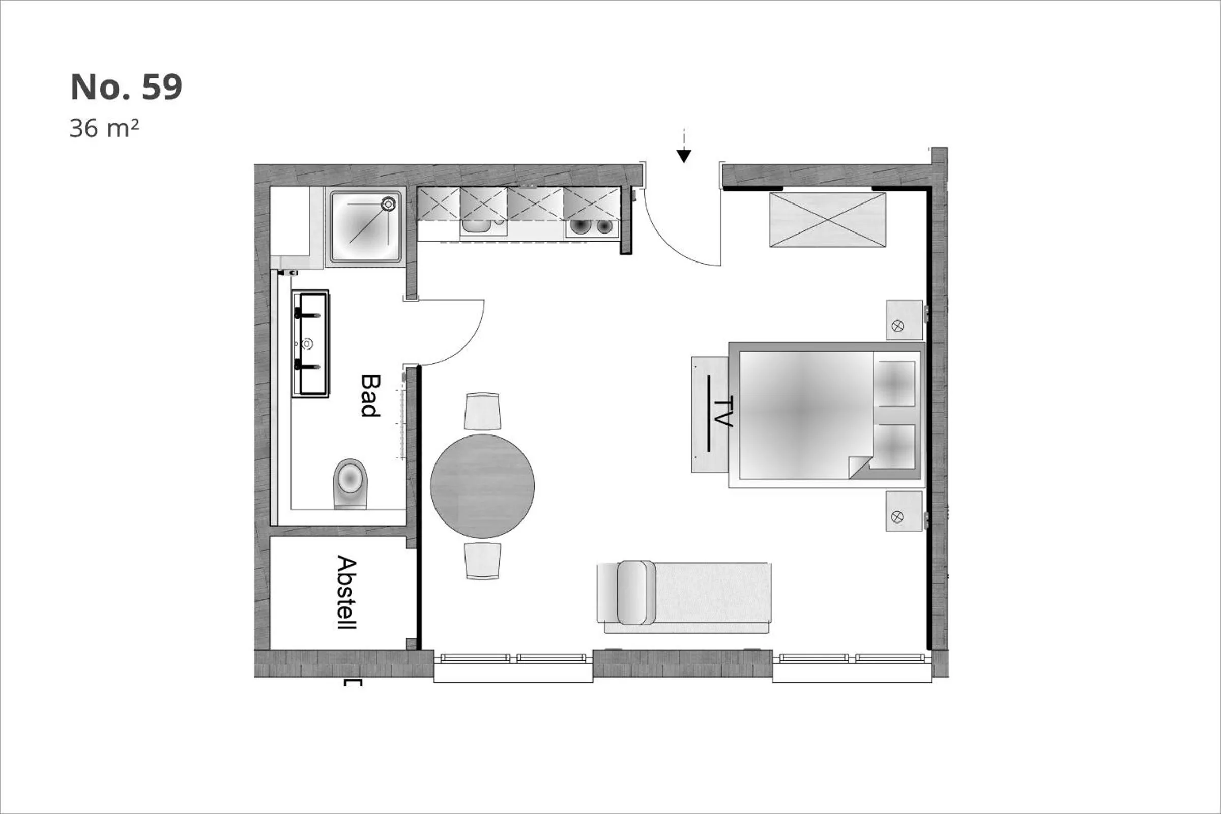 Photo of the whole room in Min Hüsung by Rujana