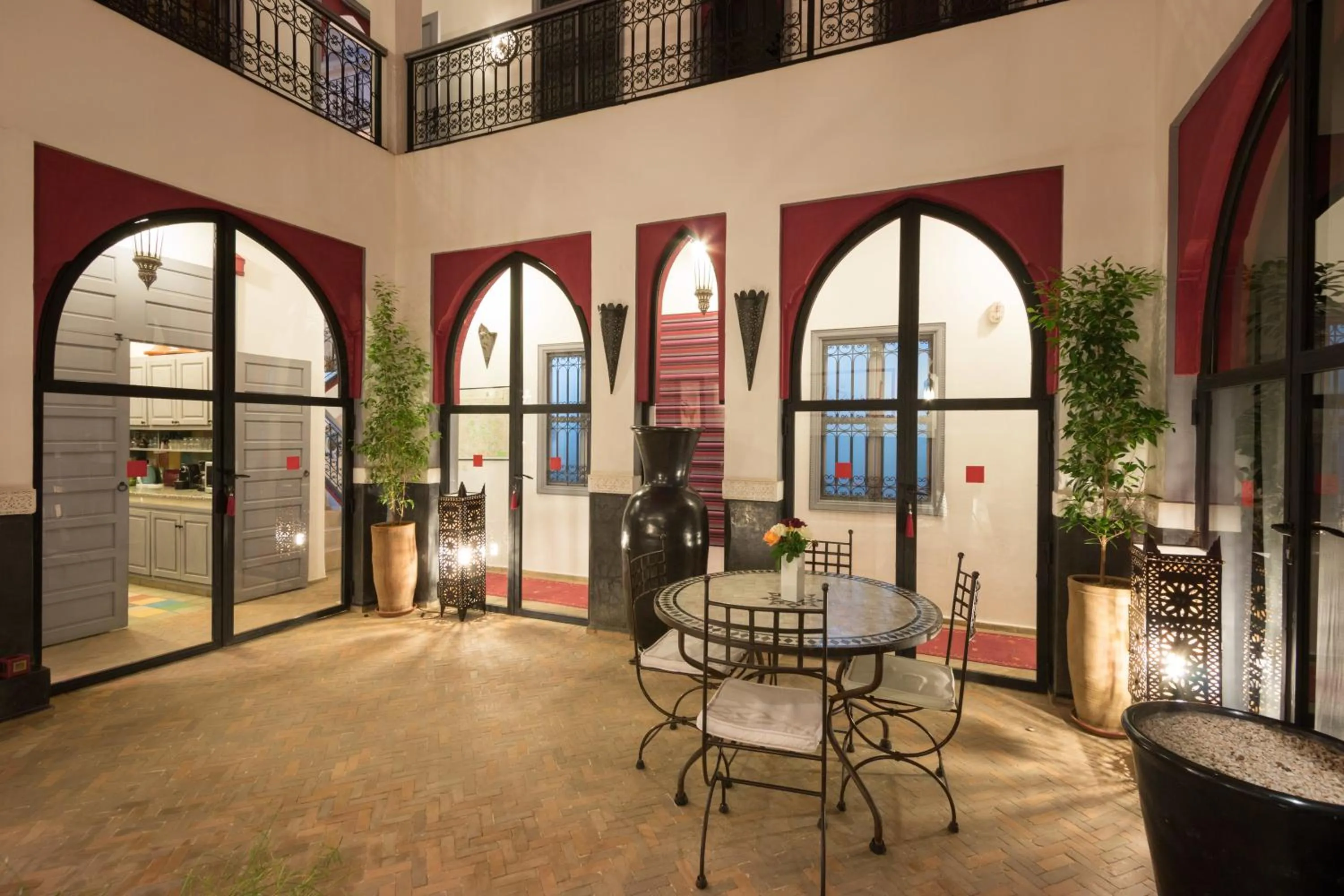 Patio in Riad Alegria