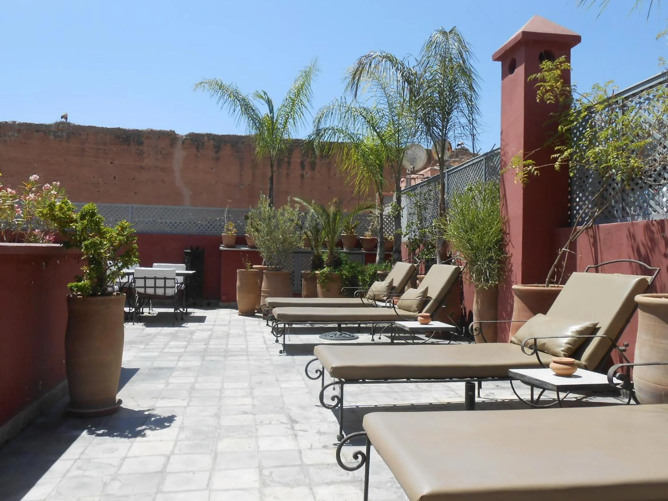 Patio in Riad Alegria