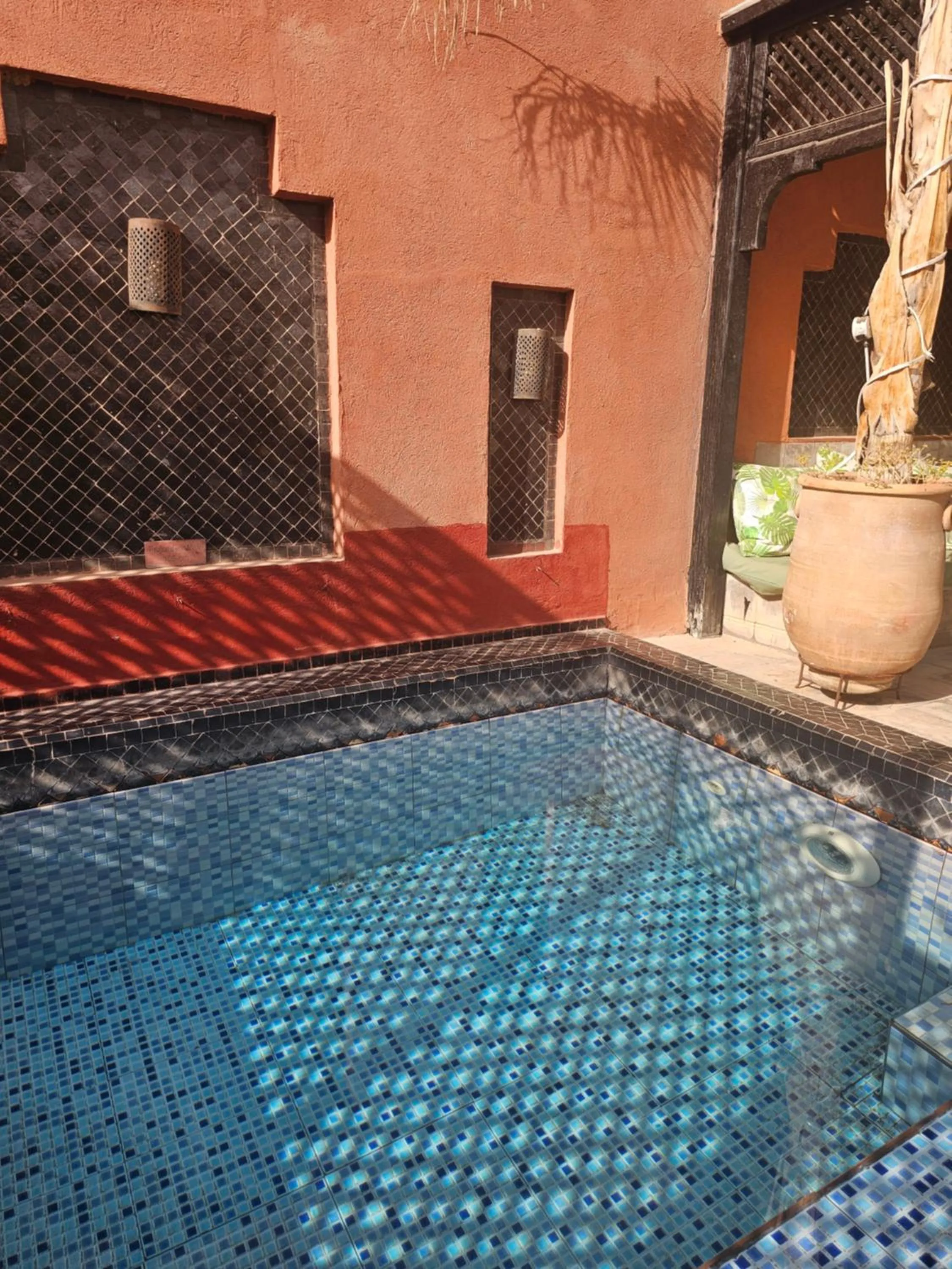 Swimming pool in Riad Alegria