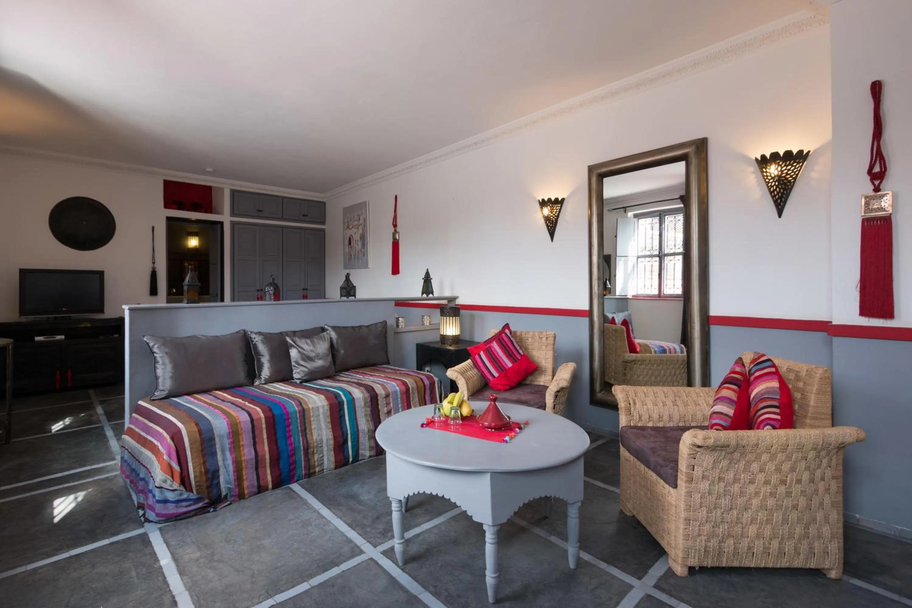 Living room in Riad Alegria