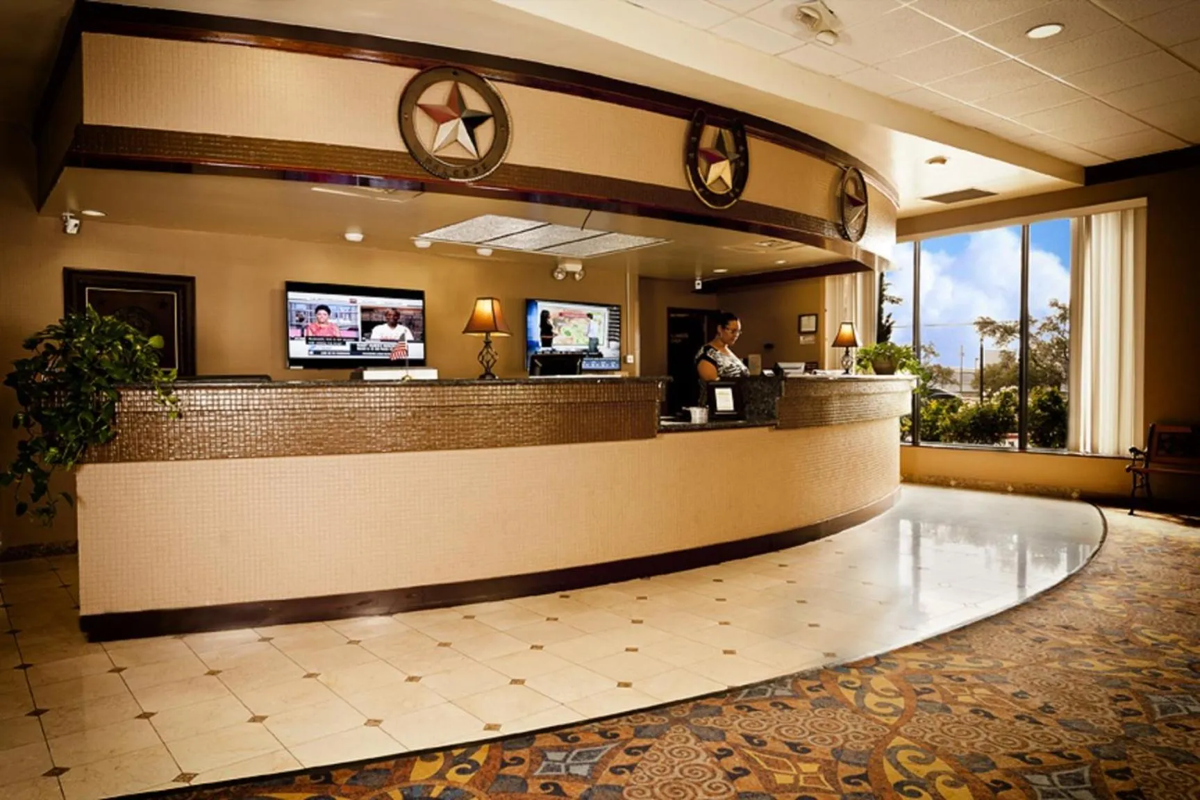 Lobby or reception in Grand Texan Hotel and Convention Center