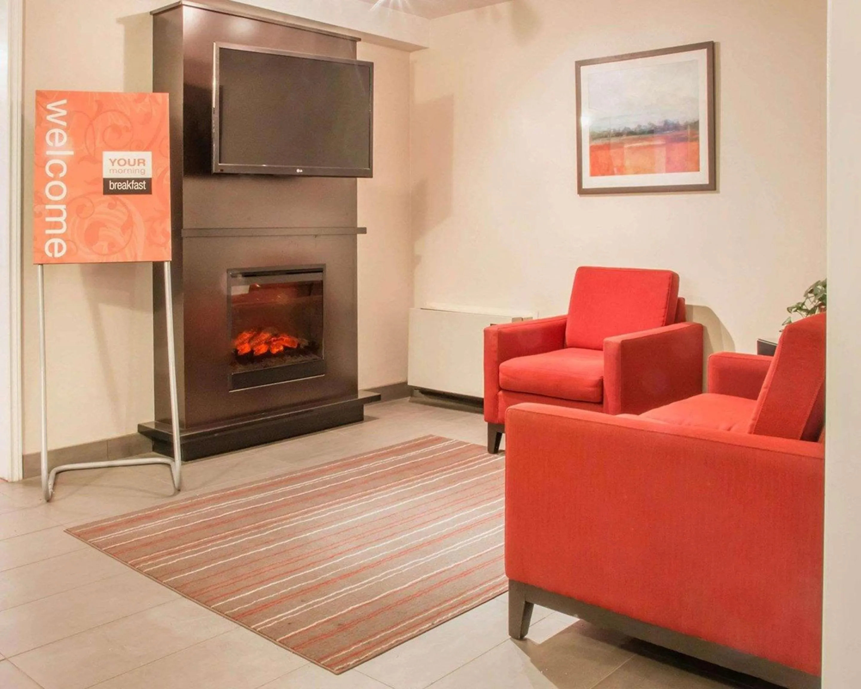 Lobby or reception in Comfort Inn South