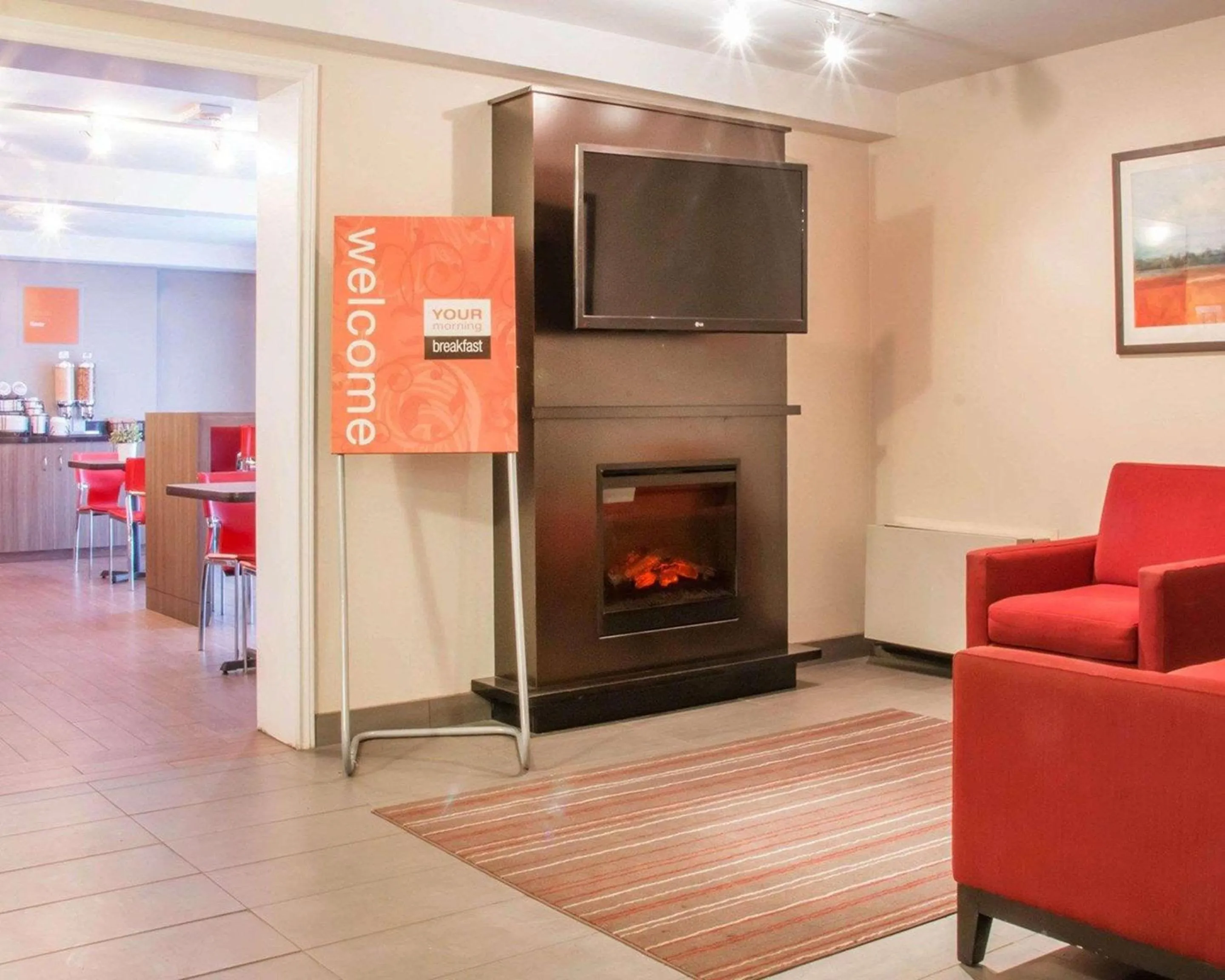 Lobby or reception in Comfort Inn South