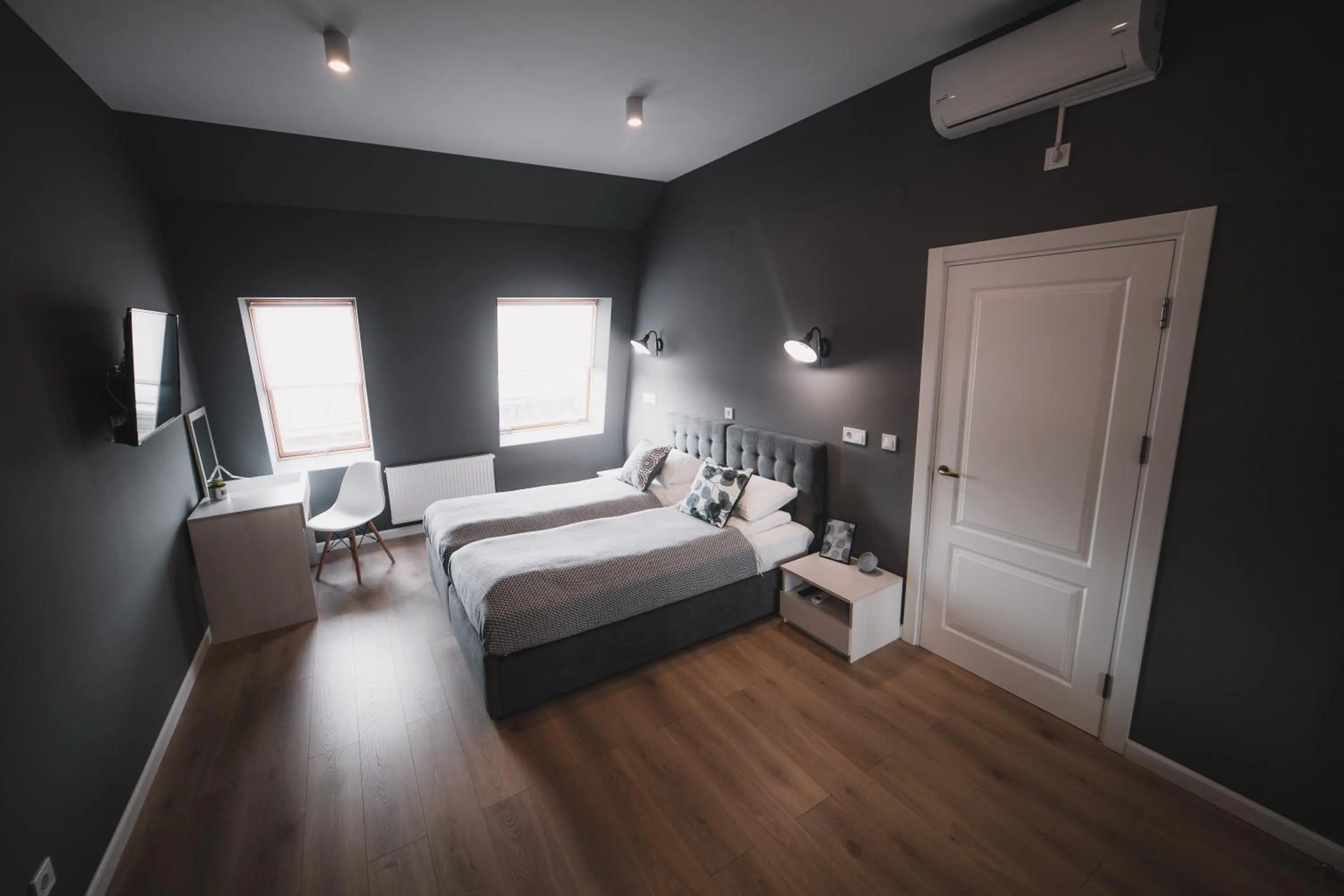 Bed in Kostjukowski Apartments Lychakivska 70a