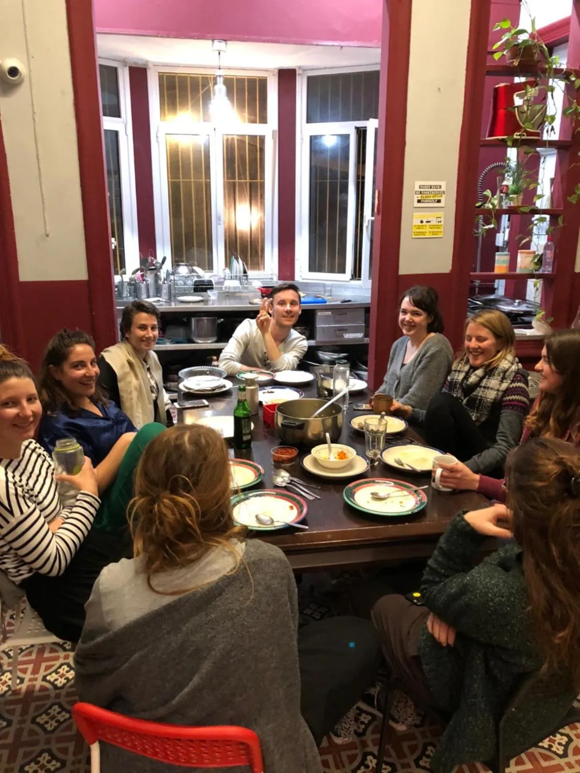 People in Roger's Hostel & Caravans Age 18-45