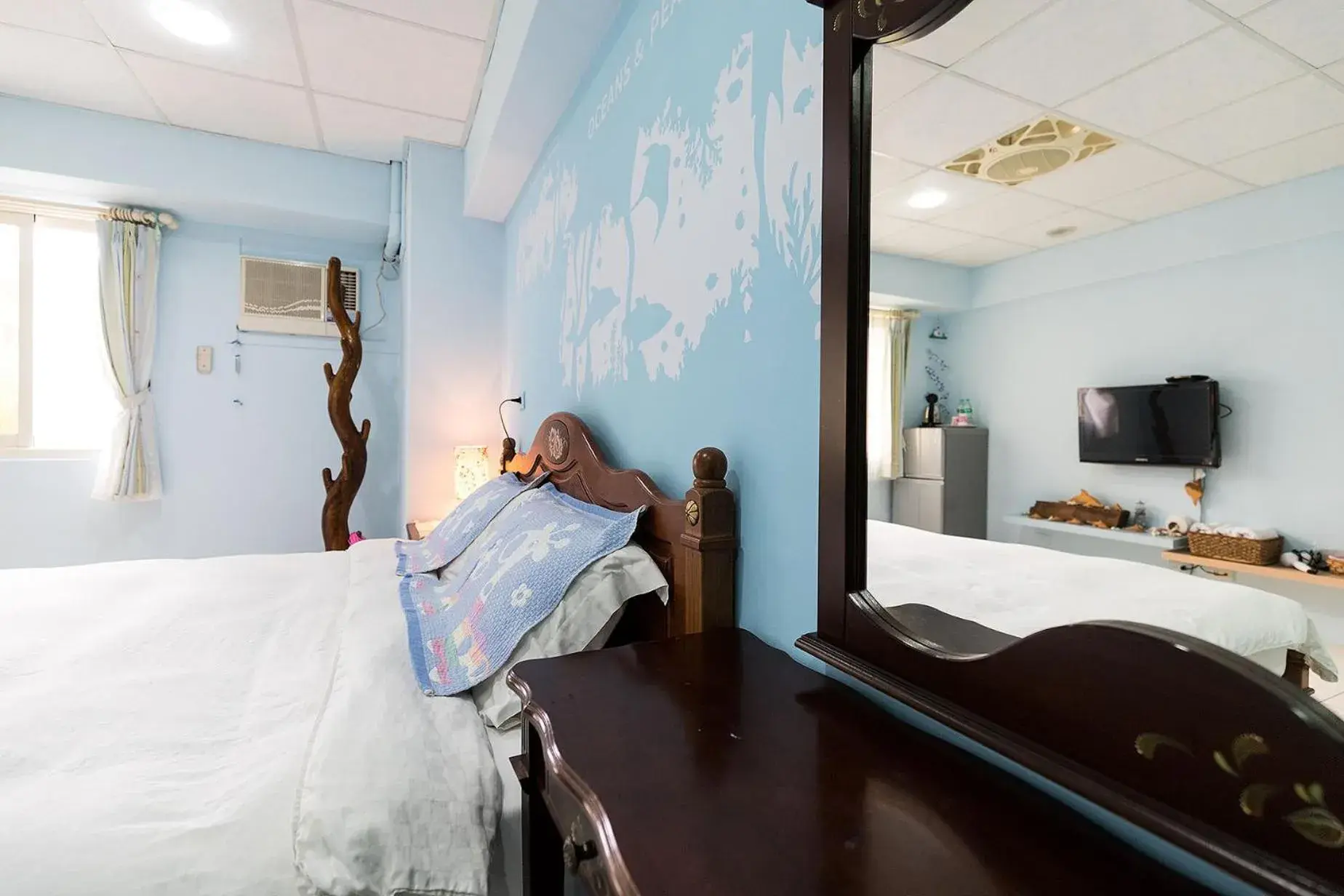 Bed in Yi Jing BnB Bed in Yi Jing BnB