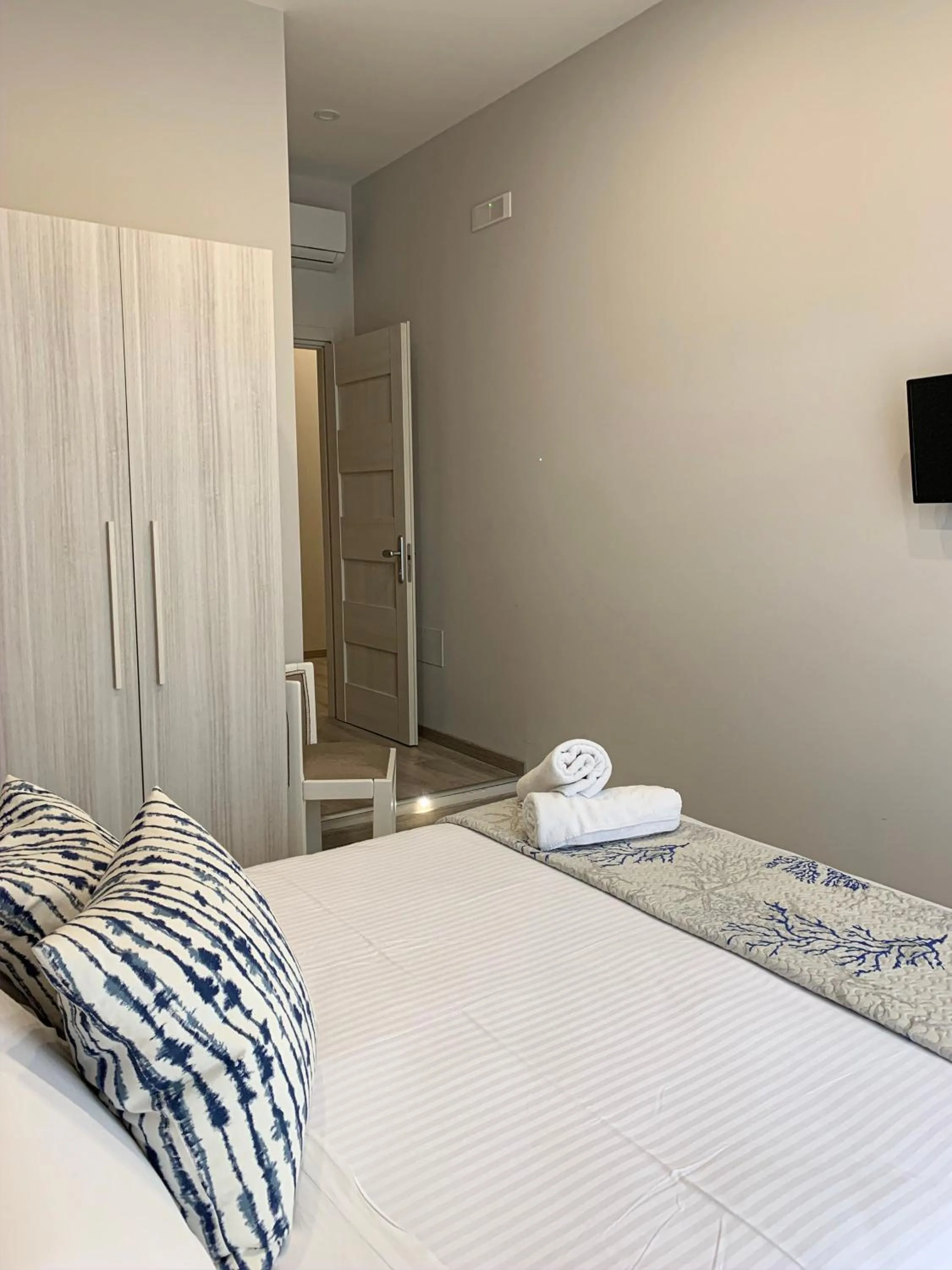 Bed in B&B Il Crepuscolo - Pompei