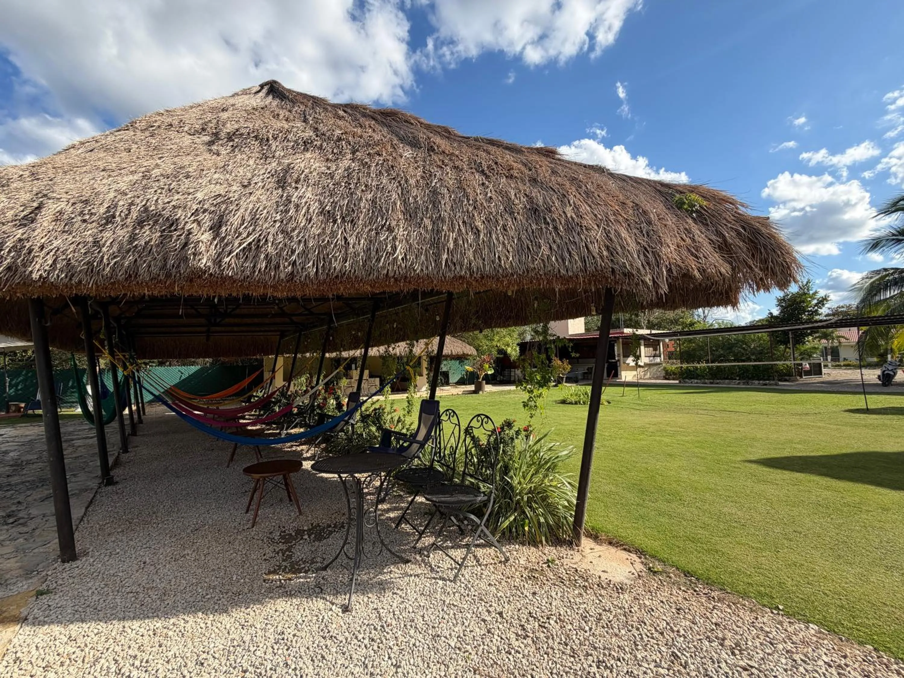 Garden view in Hameki