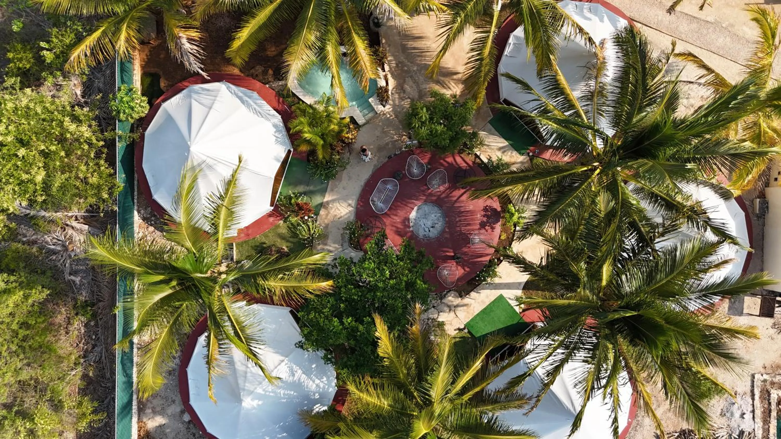 Garden view in Hameki