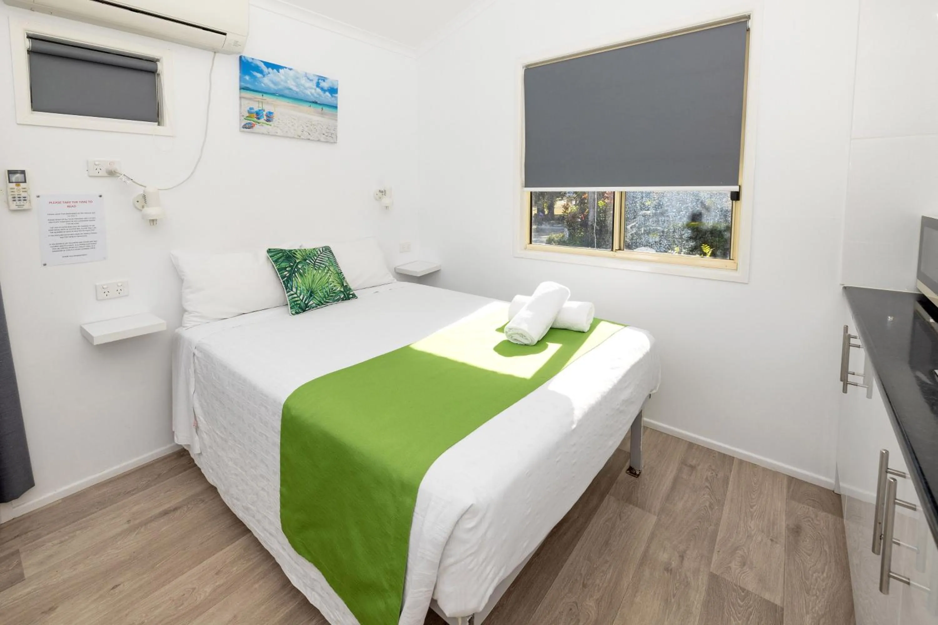 Bed in BIG4 Whitsunday Islands Holiday Park