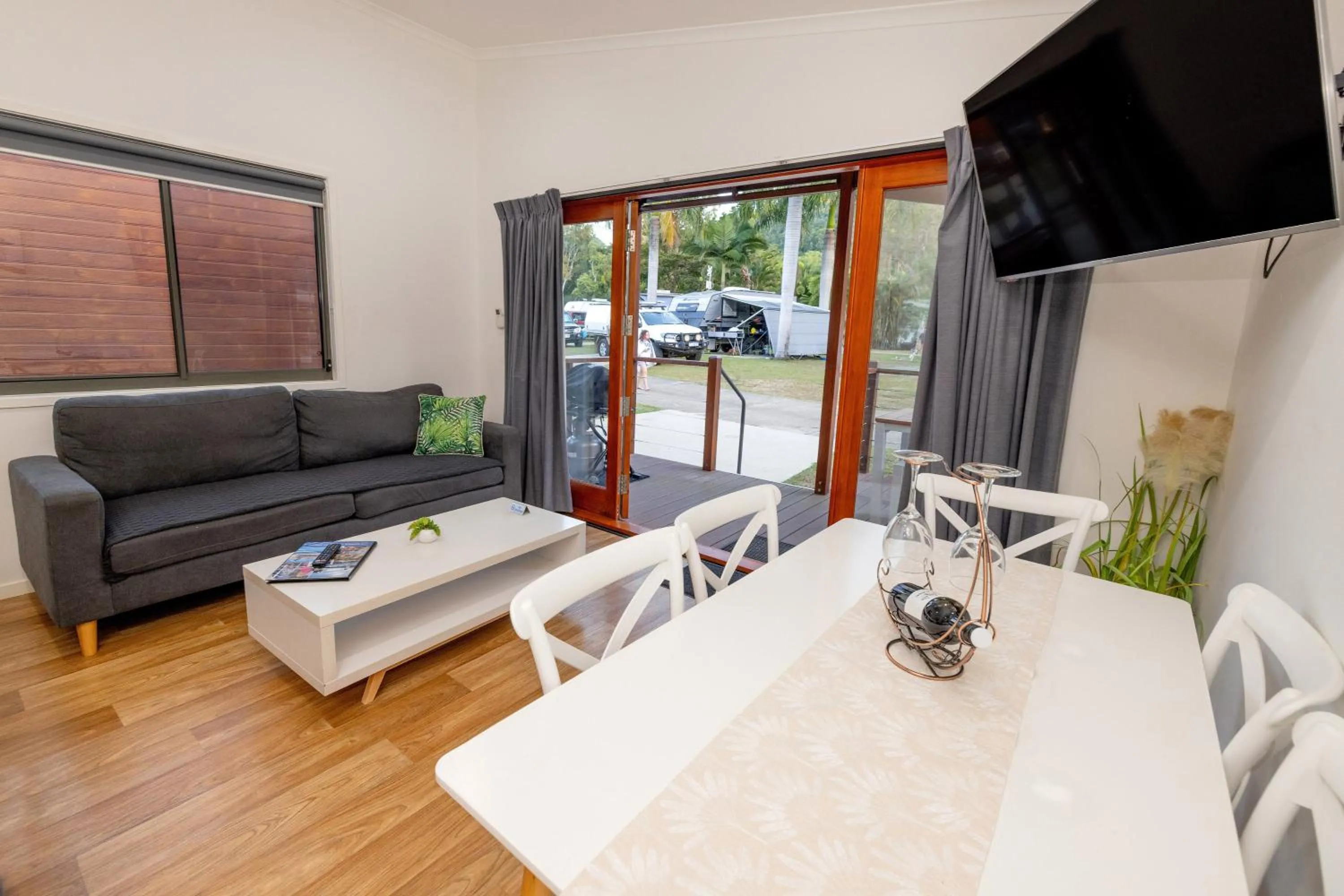 Living room in BIG4 Whitsunday Islands Holiday Park