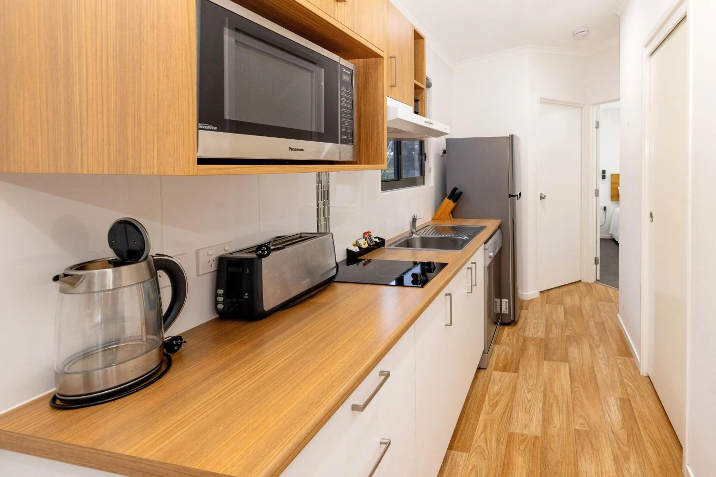 Kitchen or kitchenette in BIG4 Whitsunday Islands Holiday Park
