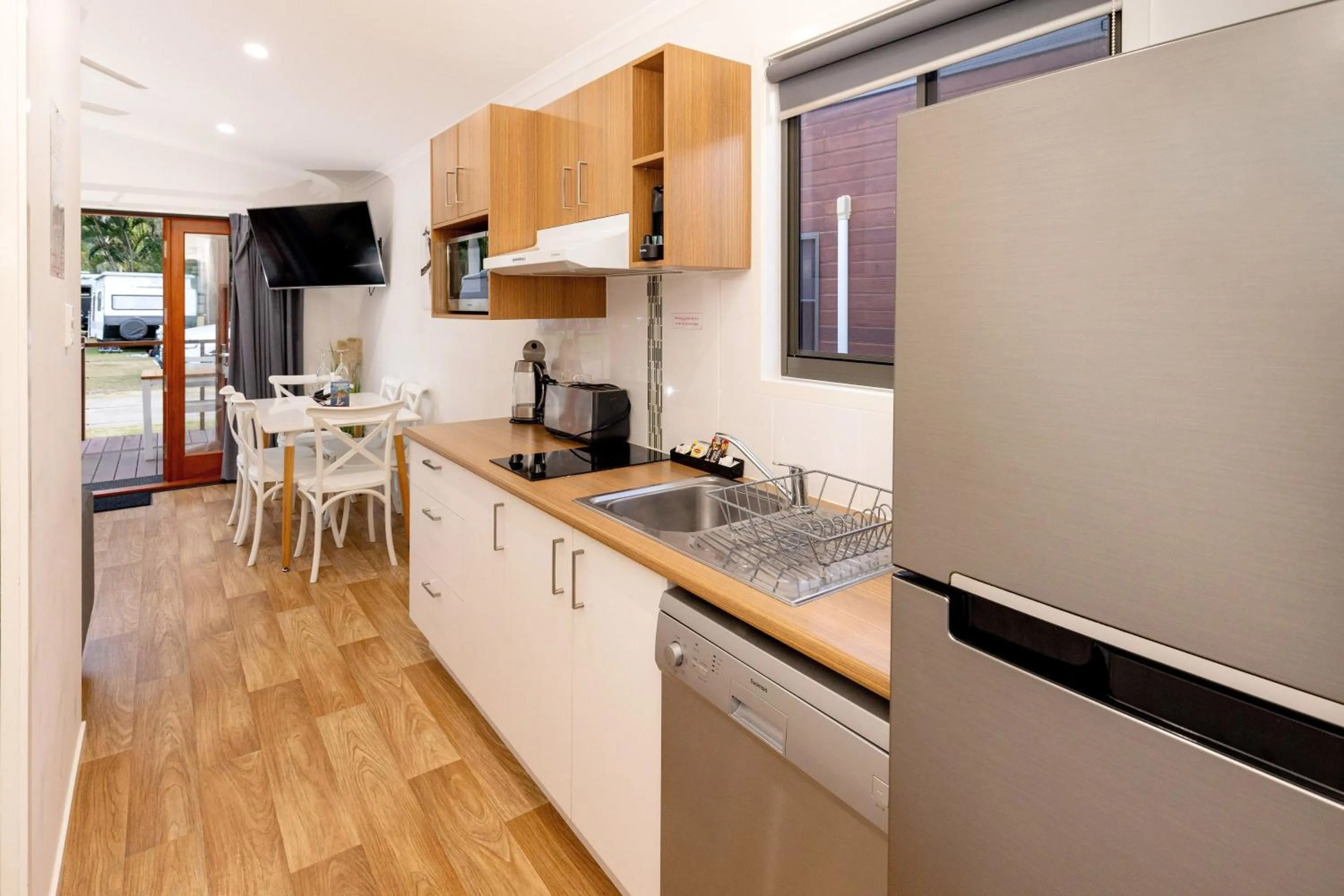 Kitchen or kitchenette in BIG4 Whitsunday Islands Holiday Park